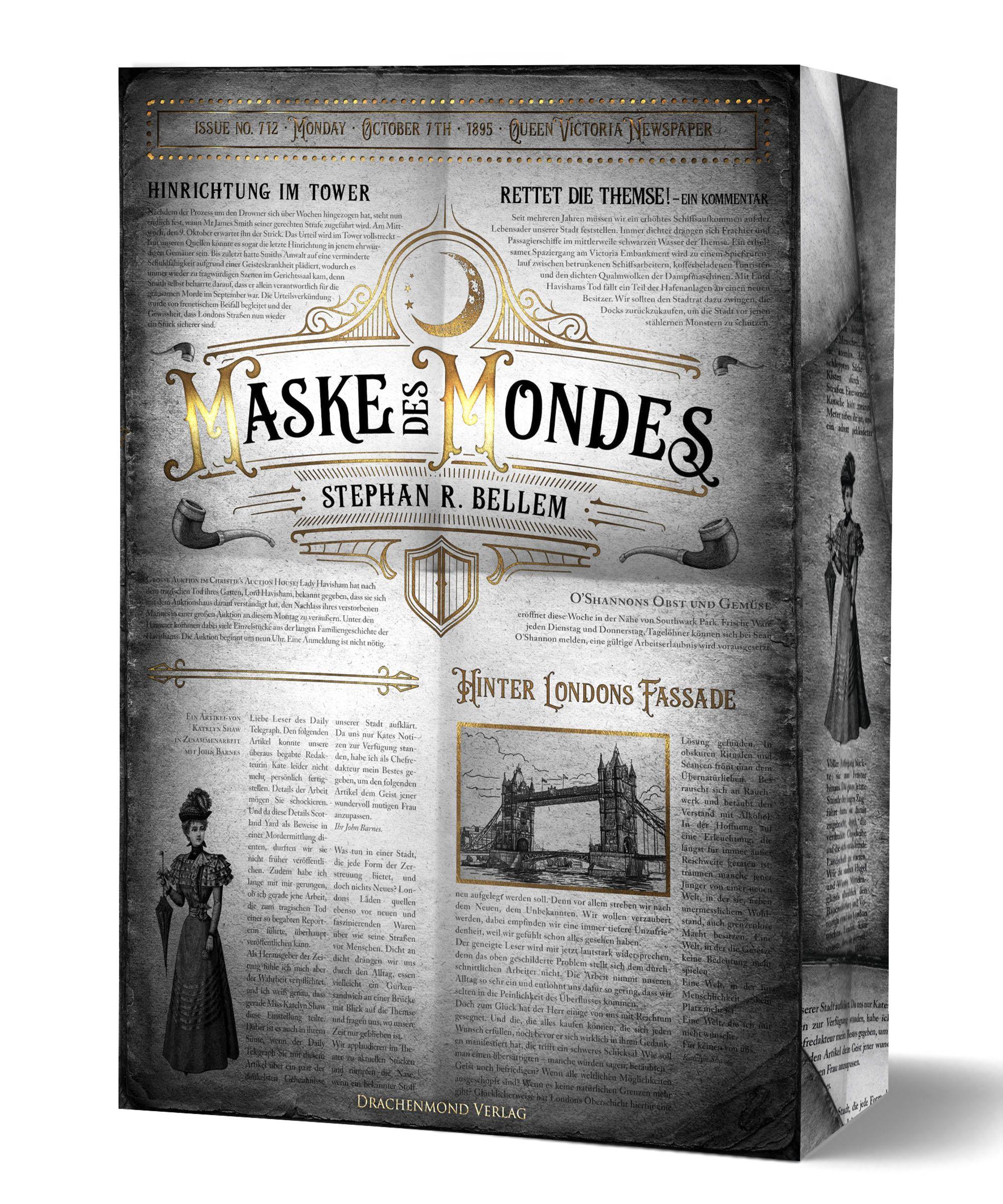 Vorderes Coverbild Maske des Mondes