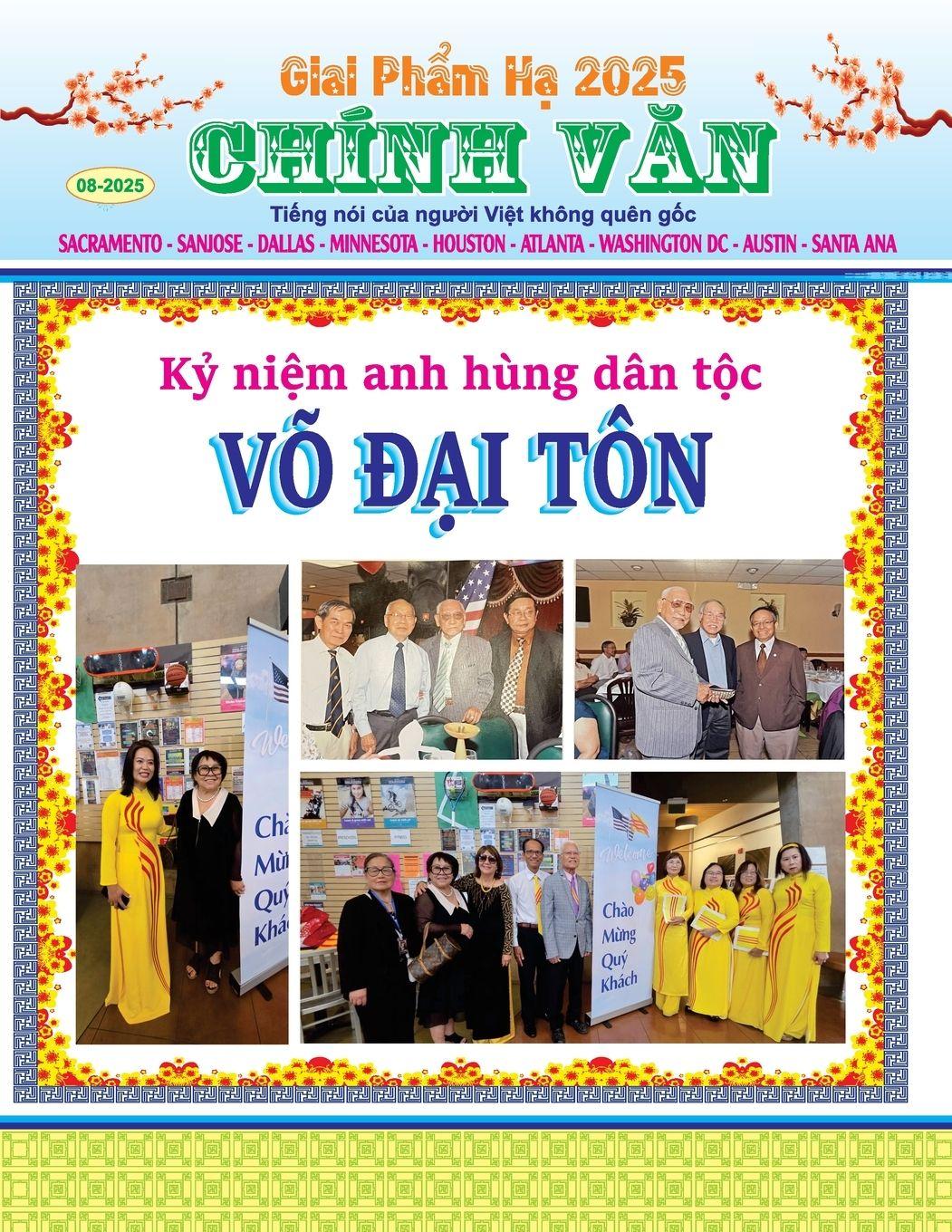 Vorderes Coverbild Chính V¿n H¿ 2025