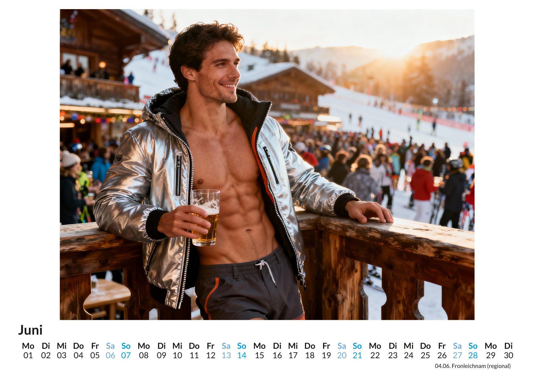 Beispielinhalt (Bild) Coole Skilehrer