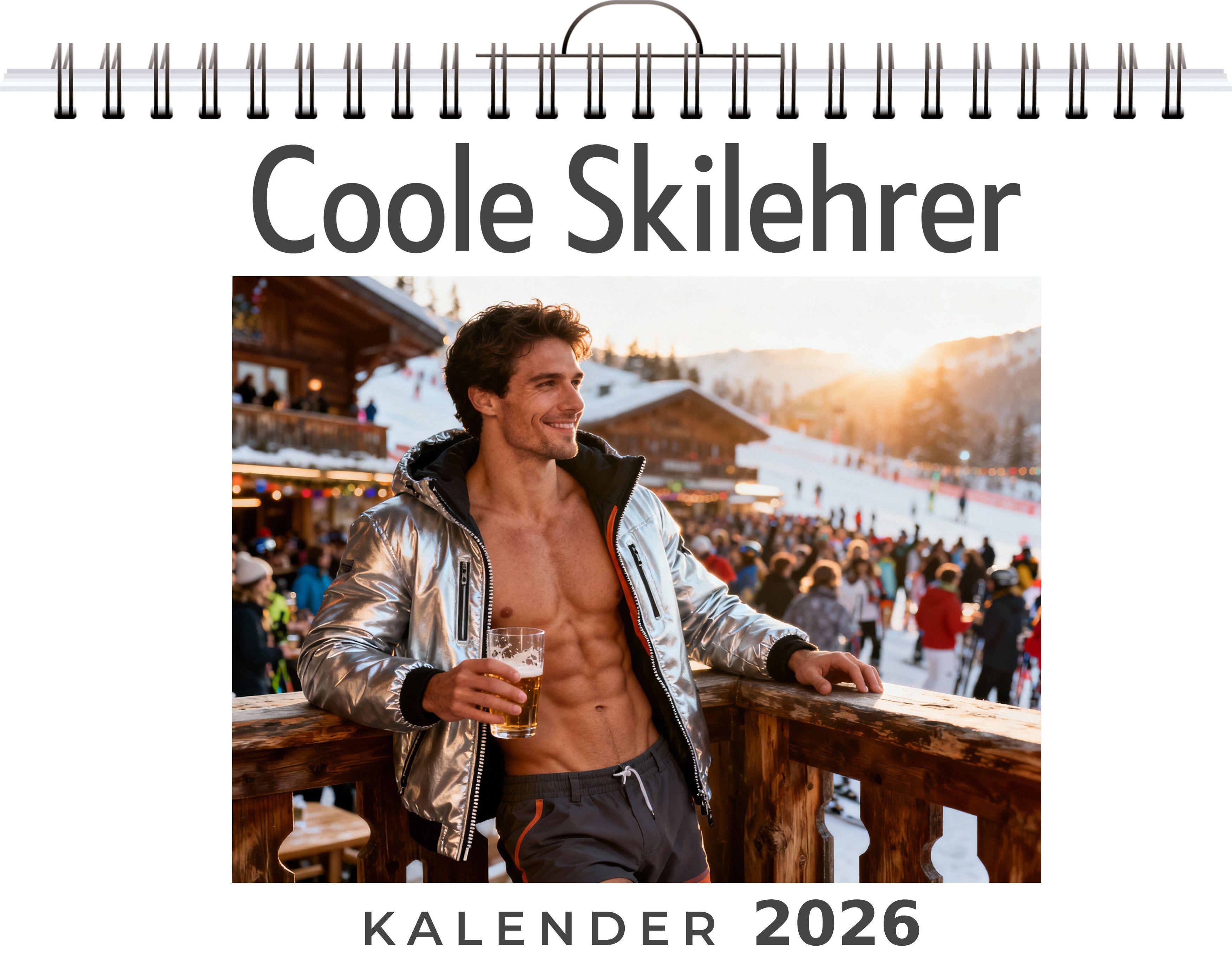 Vorderes Coverbild Coole Skilehrer