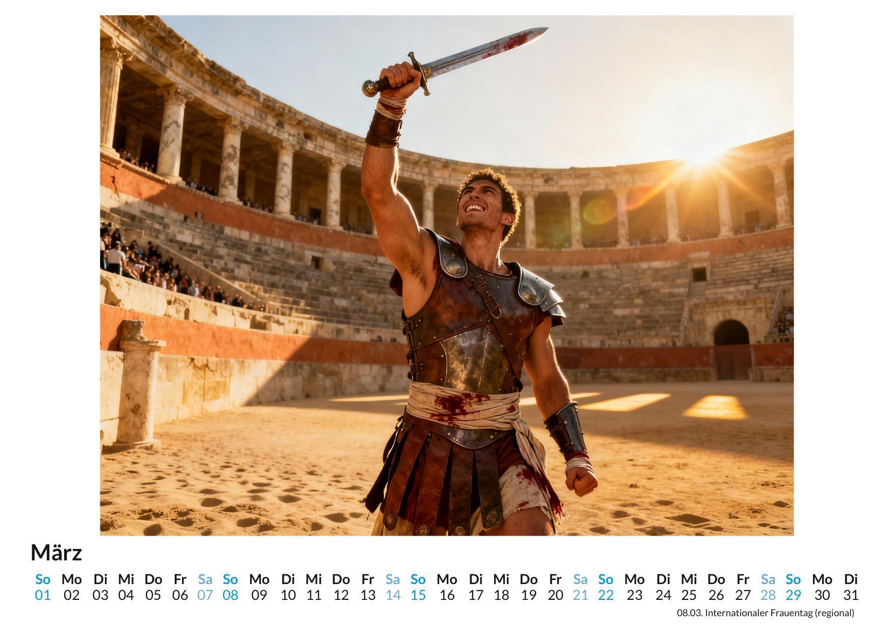 Beispielinhalt (Bild) Antike Gladiatoren