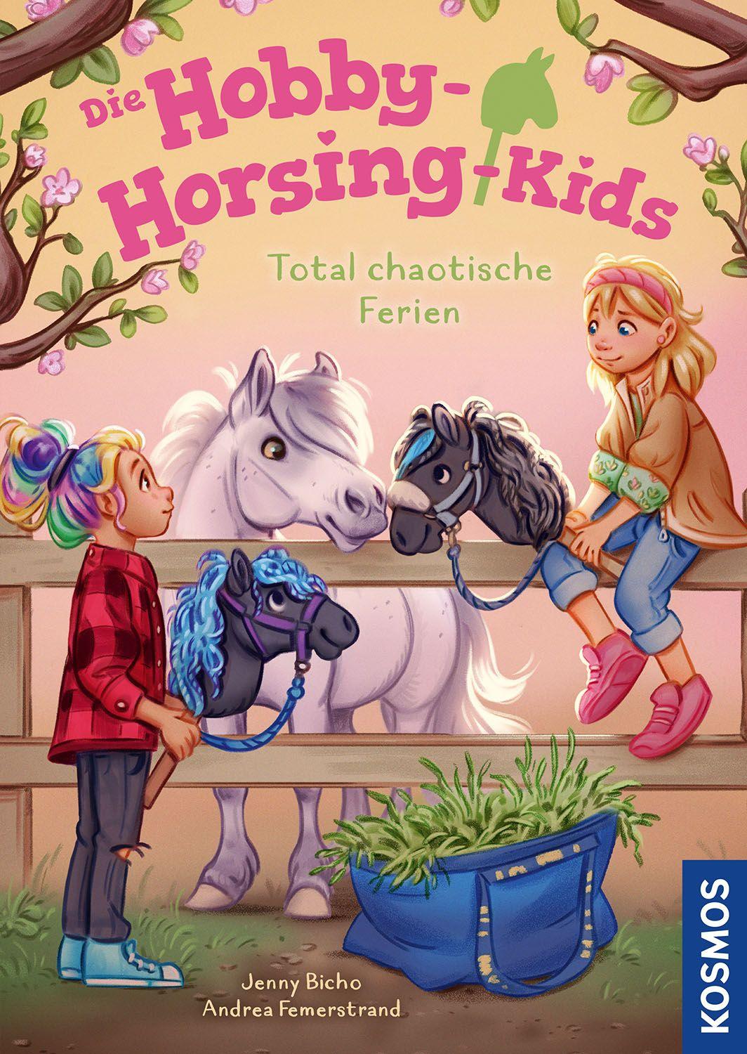 Vorderes Coverbild Die Hobby-Horsing-Kids, 4, Total chaotische Ferien