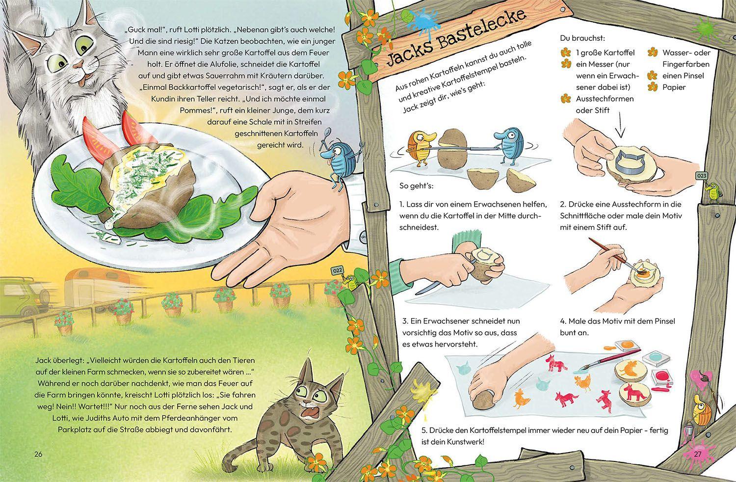 Beispielinhalt (Bild) Judiths kleine Farm, Band 3,