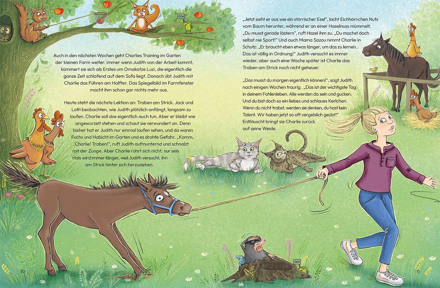 Beispielinhalt (Bild) Judiths kleine Farm, Band 3,