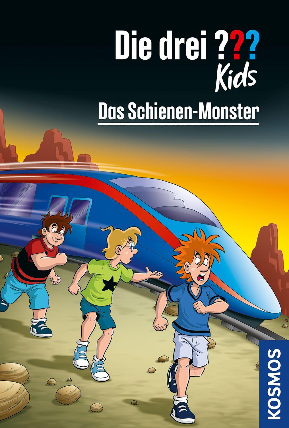 Vorderes Coverbild Die drei ??? Kids Das Schienen-Monster