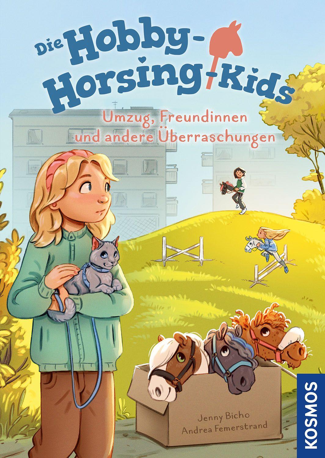 Vorderes Coverbild Die Hobby-Horsing-Kids, 3, Umzug, Freundinnen und andere Überraschungen