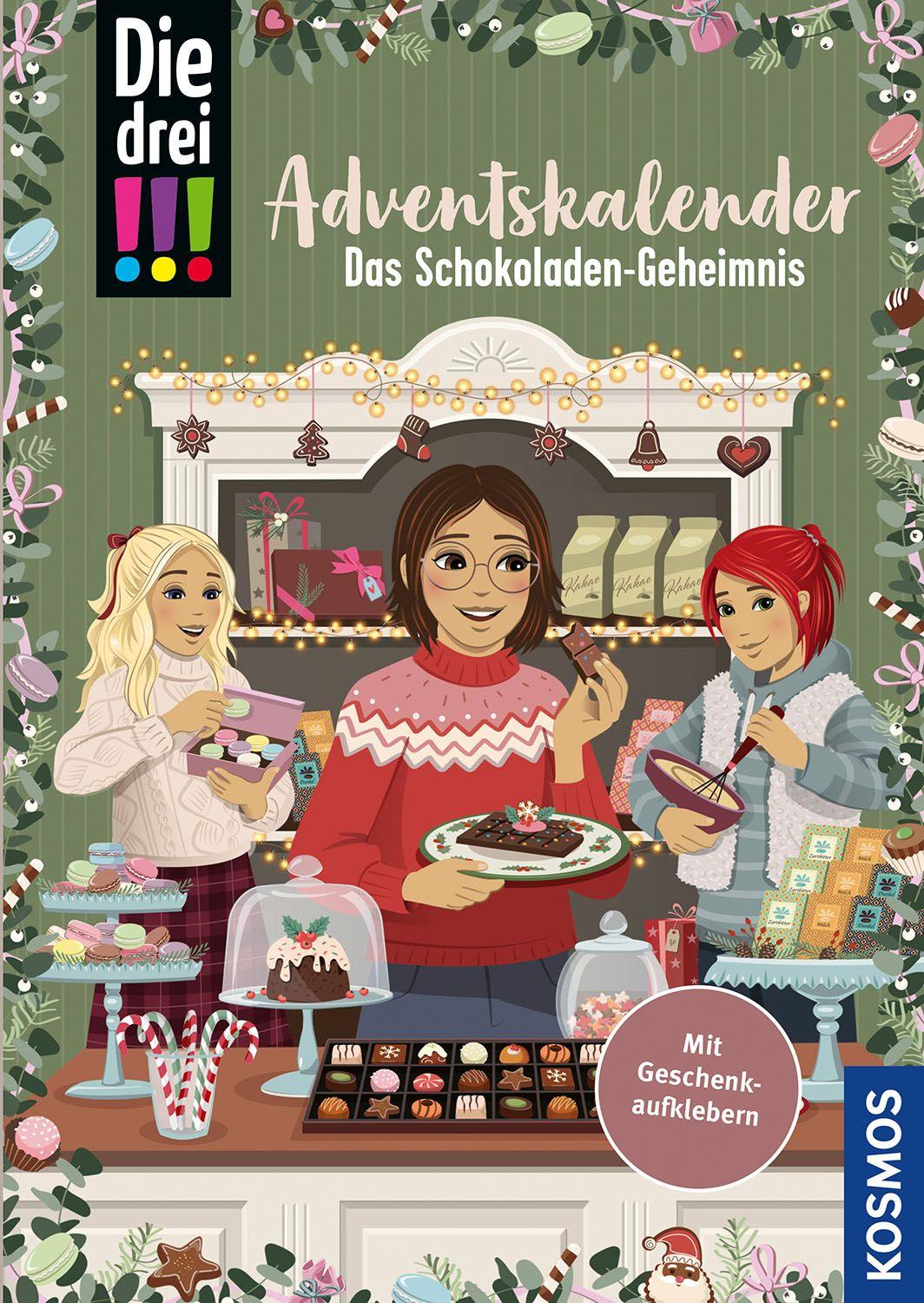 Vorderes Coverbild Die drei !!!, Das Schokoladen-Geheimnis