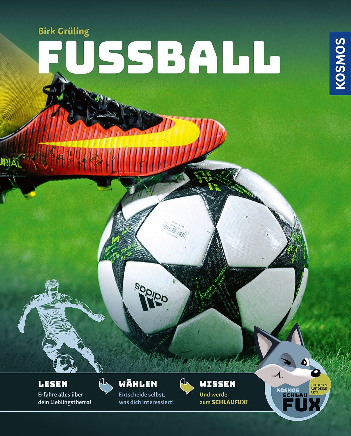 Vorderes Coverbild Kosmos SchlauFUX Fußball,