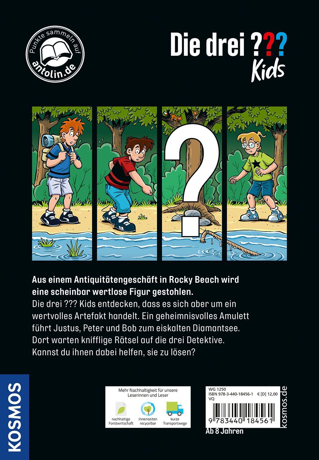 Beispielinhalt (Bild) Die drei ??? Kids Dein Fall, Gefährliche Fährten
