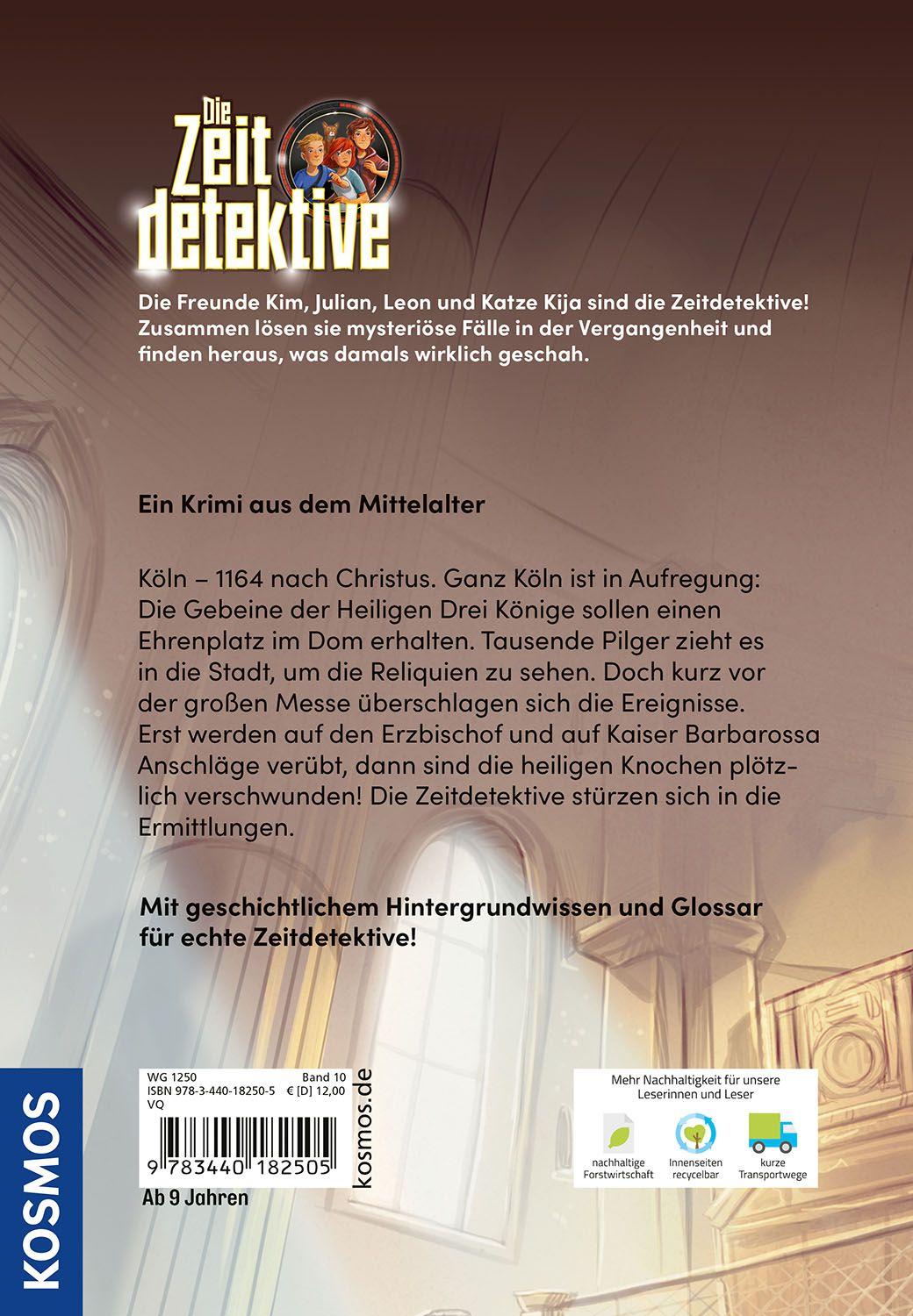 Beispielinhalt (Bild) Die Zeitdetektive, 10, Der Überfall im Dom