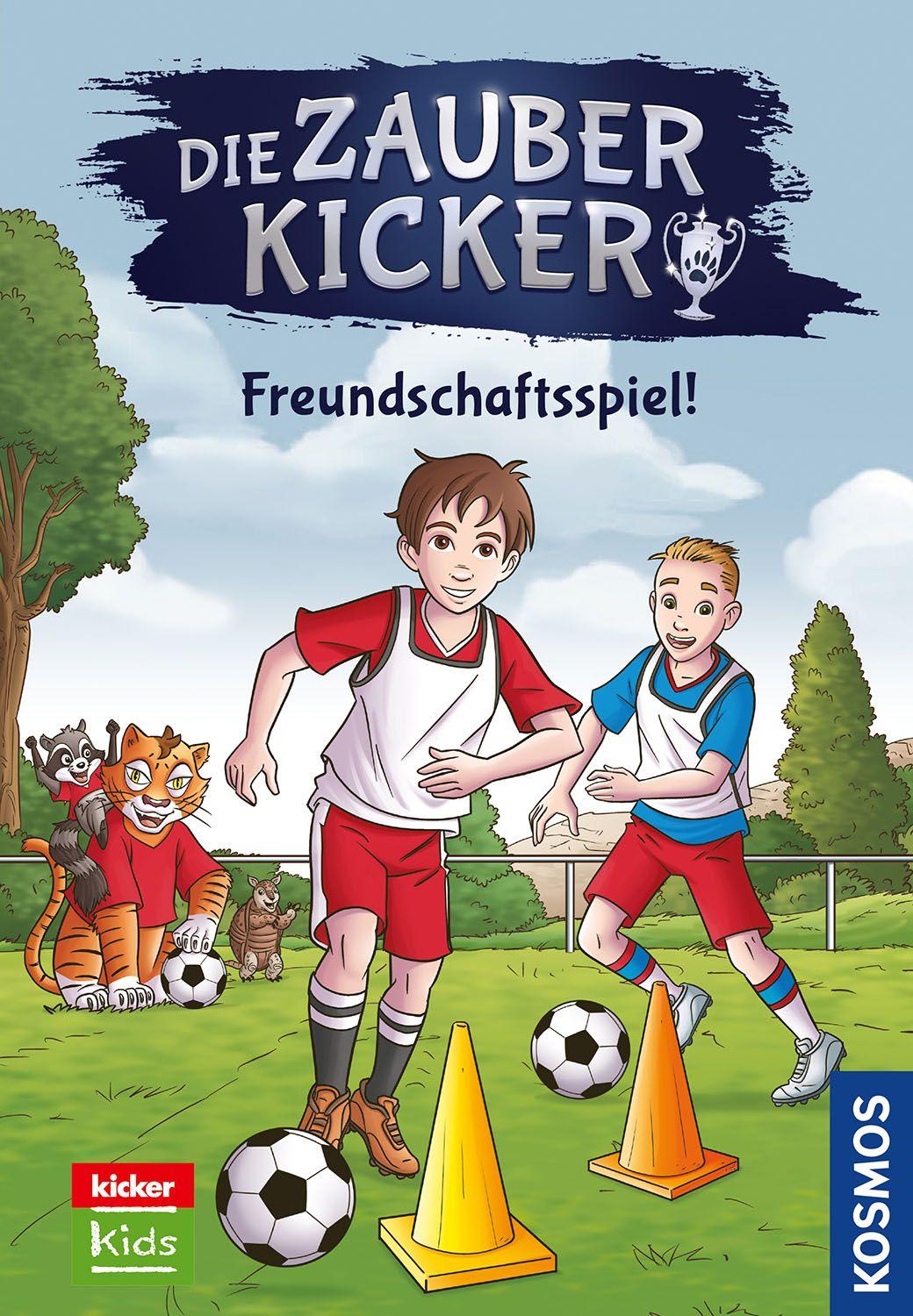 Vorderes Coverbild Die Zauberkicker, 9, Freundschaftsspiel!