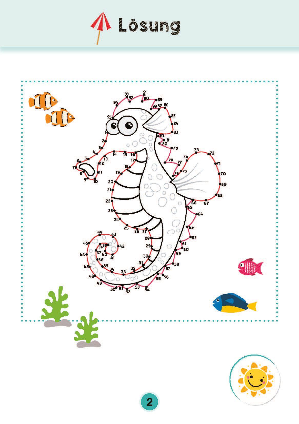 Beispielinhalt (Bild) Mein Ferienblock - 2. Klasse