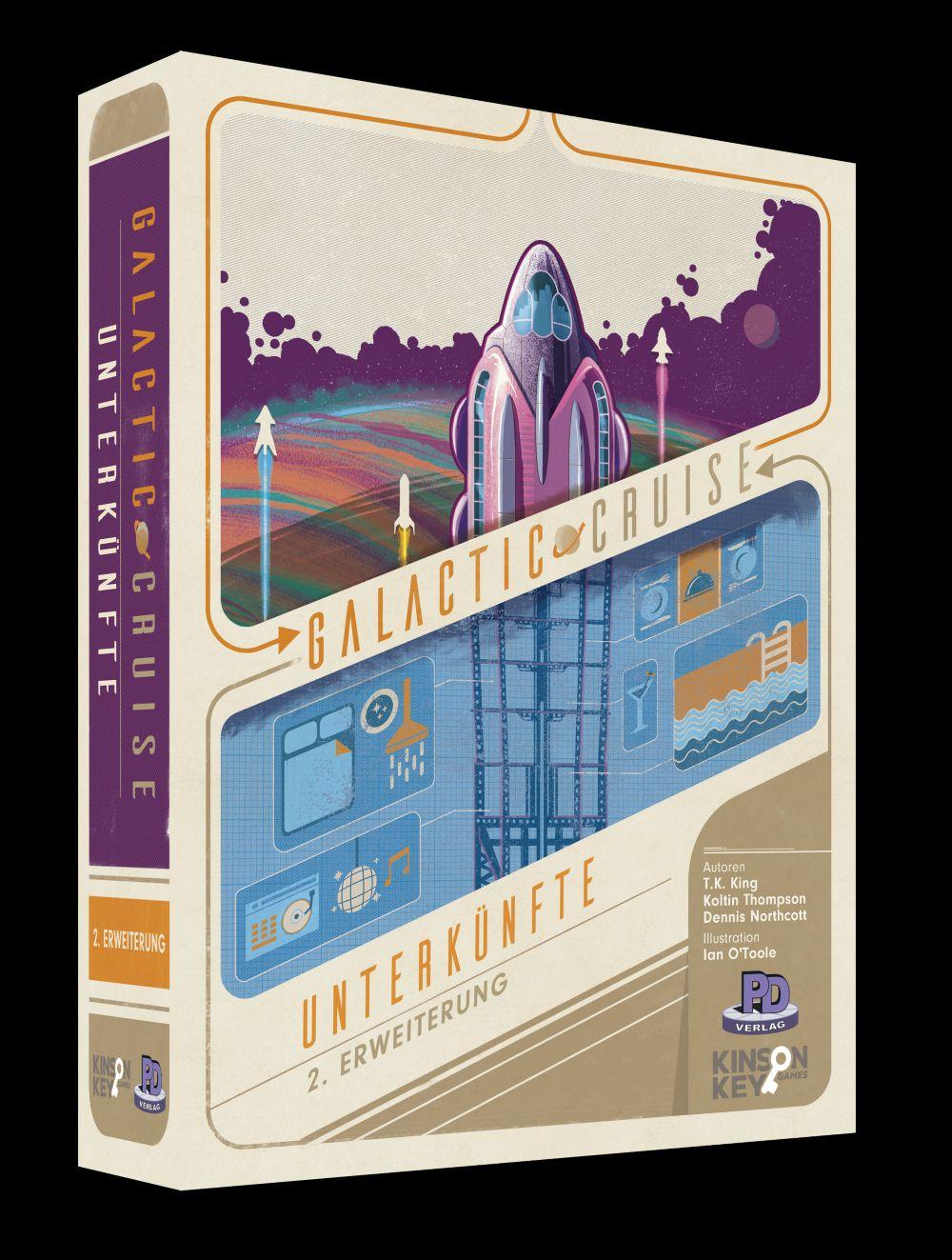 Vorderes Coverbild Galactic Cruise Unterkünfte 2. Erweiterung