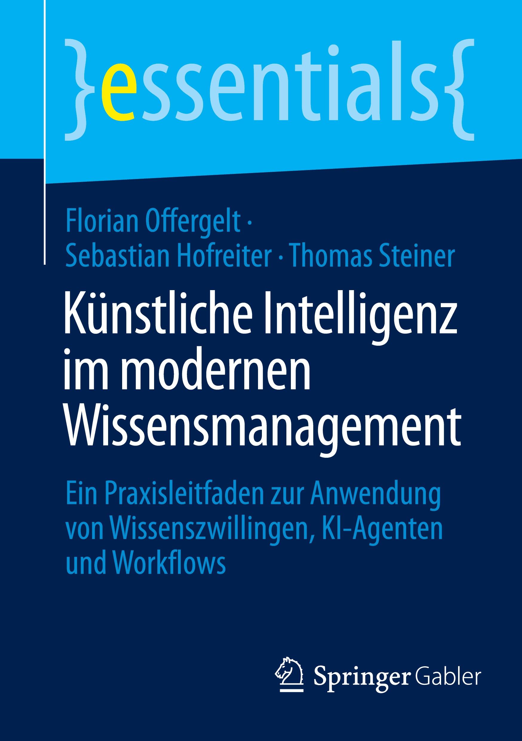 Vorderes Coverbild Künstliche Intelligenz im modernen Wissensmanagement