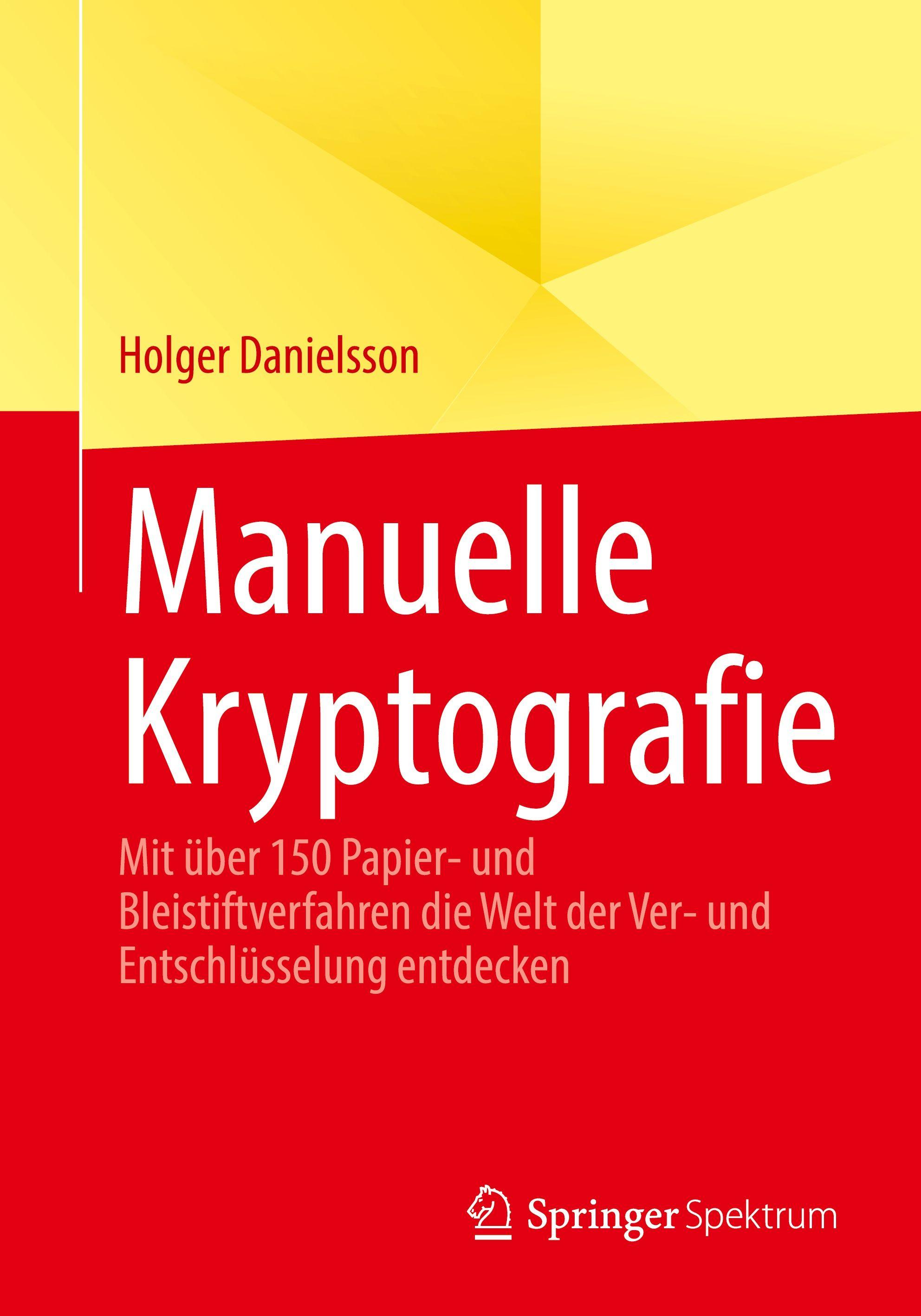 Vorderes Coverbild Manuelle Kryptografie