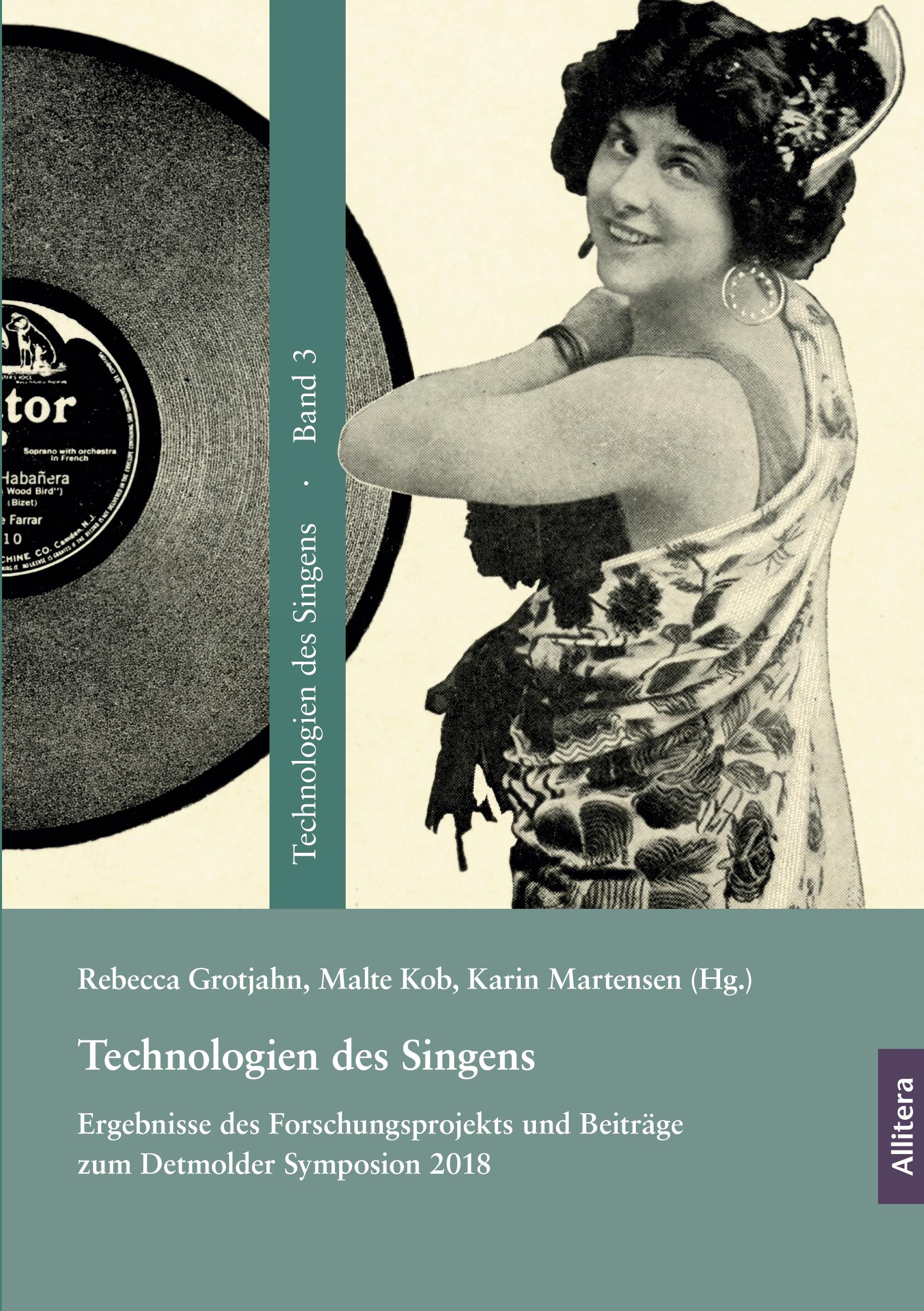 Vorderes Coverbild Technologien des Singens