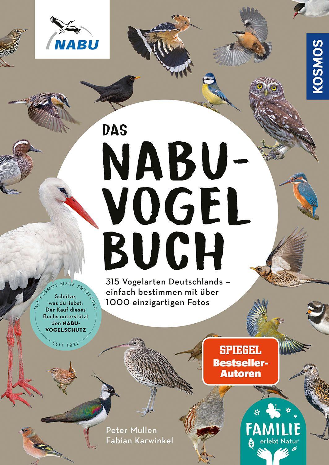 Vorderes Coverbild Das NABU-Vogelbuch