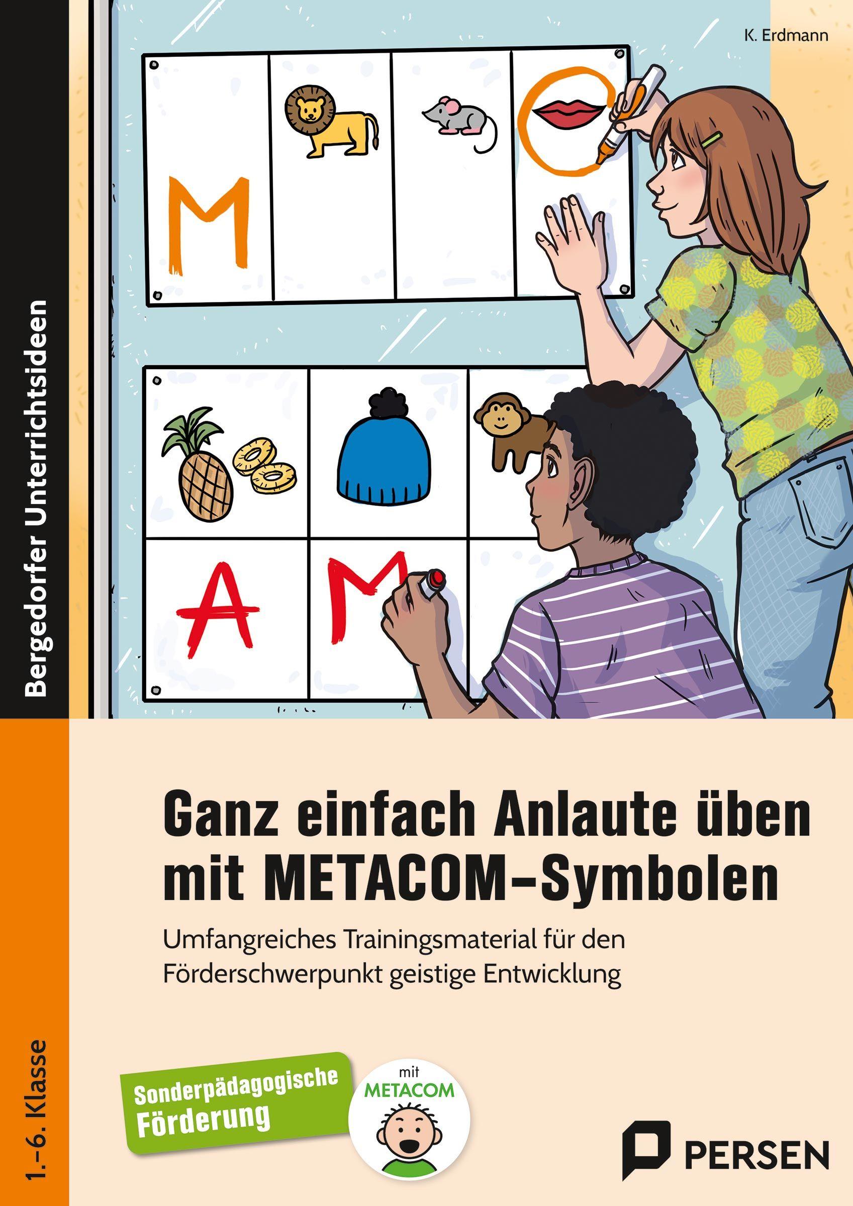 Vorderes Coverbild Ganz einfach Anlaute üben mit METACOM-Symbolen