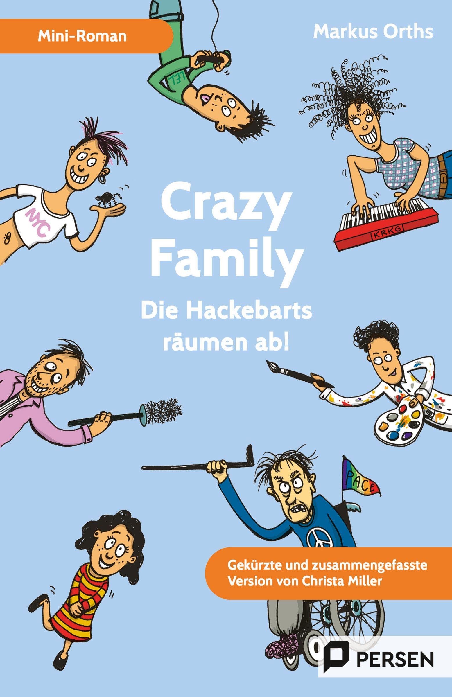 Vorderes Coverbild Crazy Family: Mini-Roman