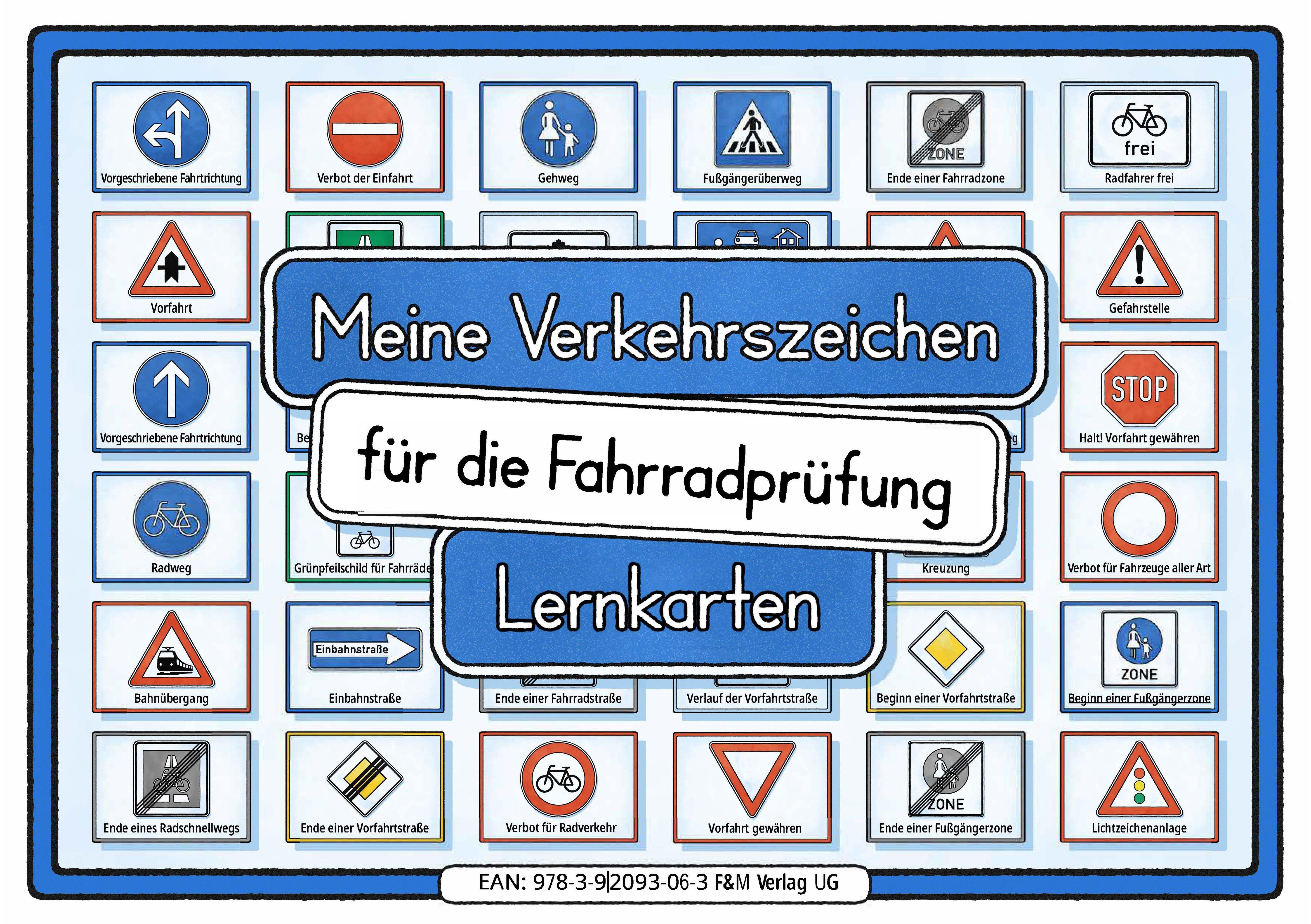 Vorderes Coverbild Meine Verkehrszeichen Lernkarten