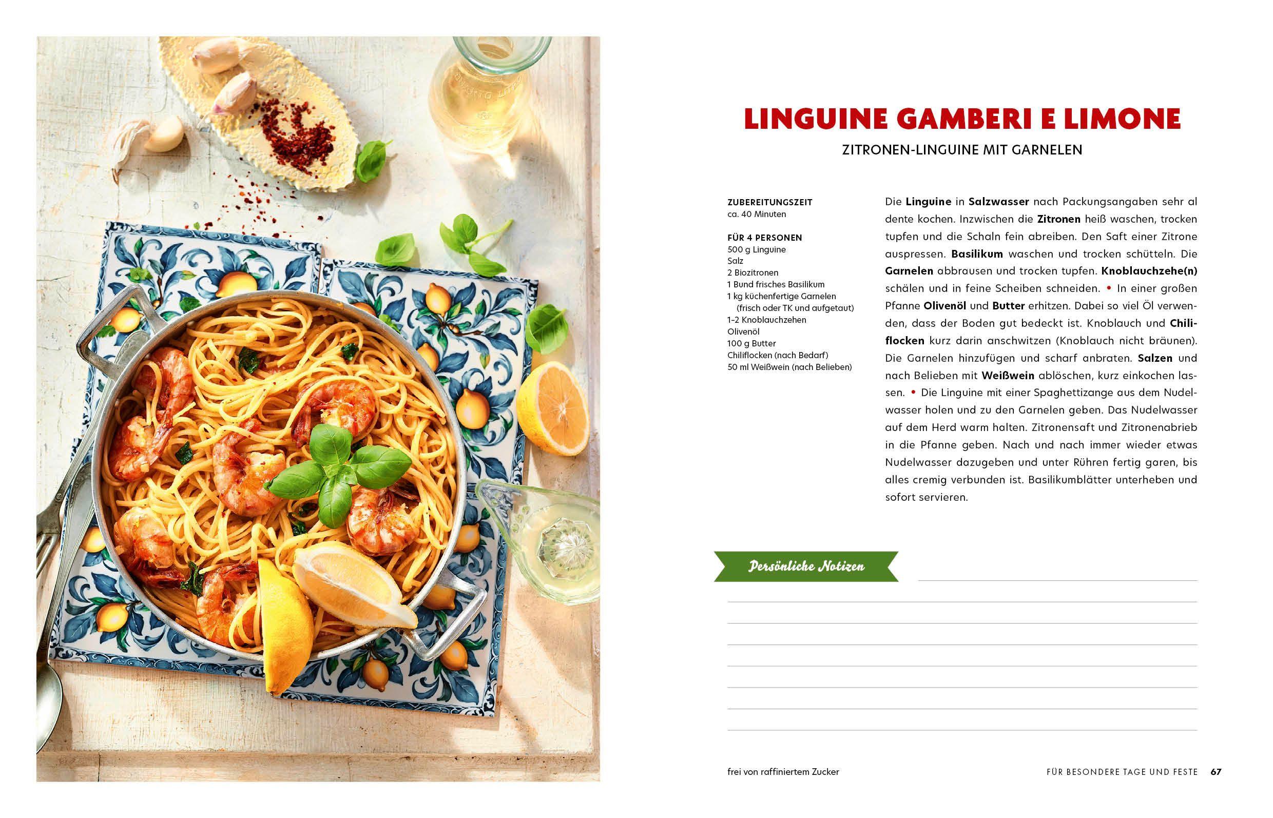 Beispielinhalt (Bild) Mamma Culinaria