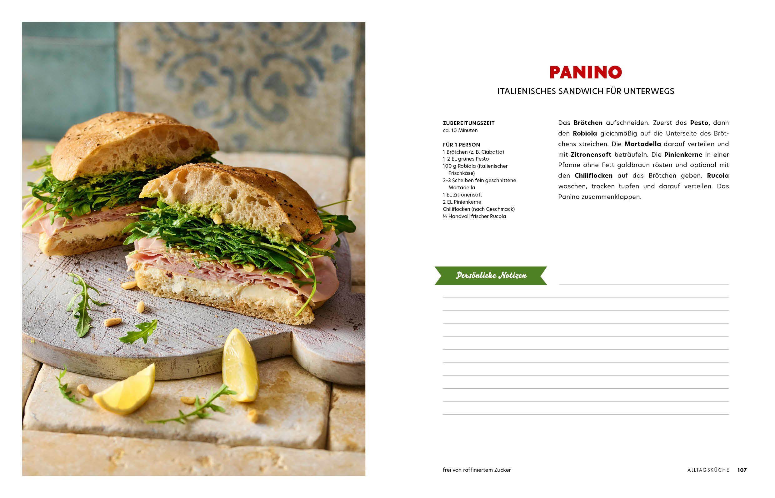 Beispielinhalt (Bild) Mamma Culinaria