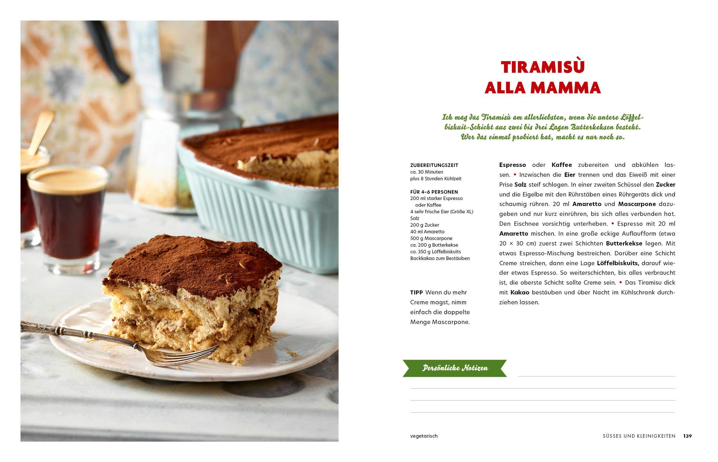 Beispielinhalt (Bild) Mamma Culinaria