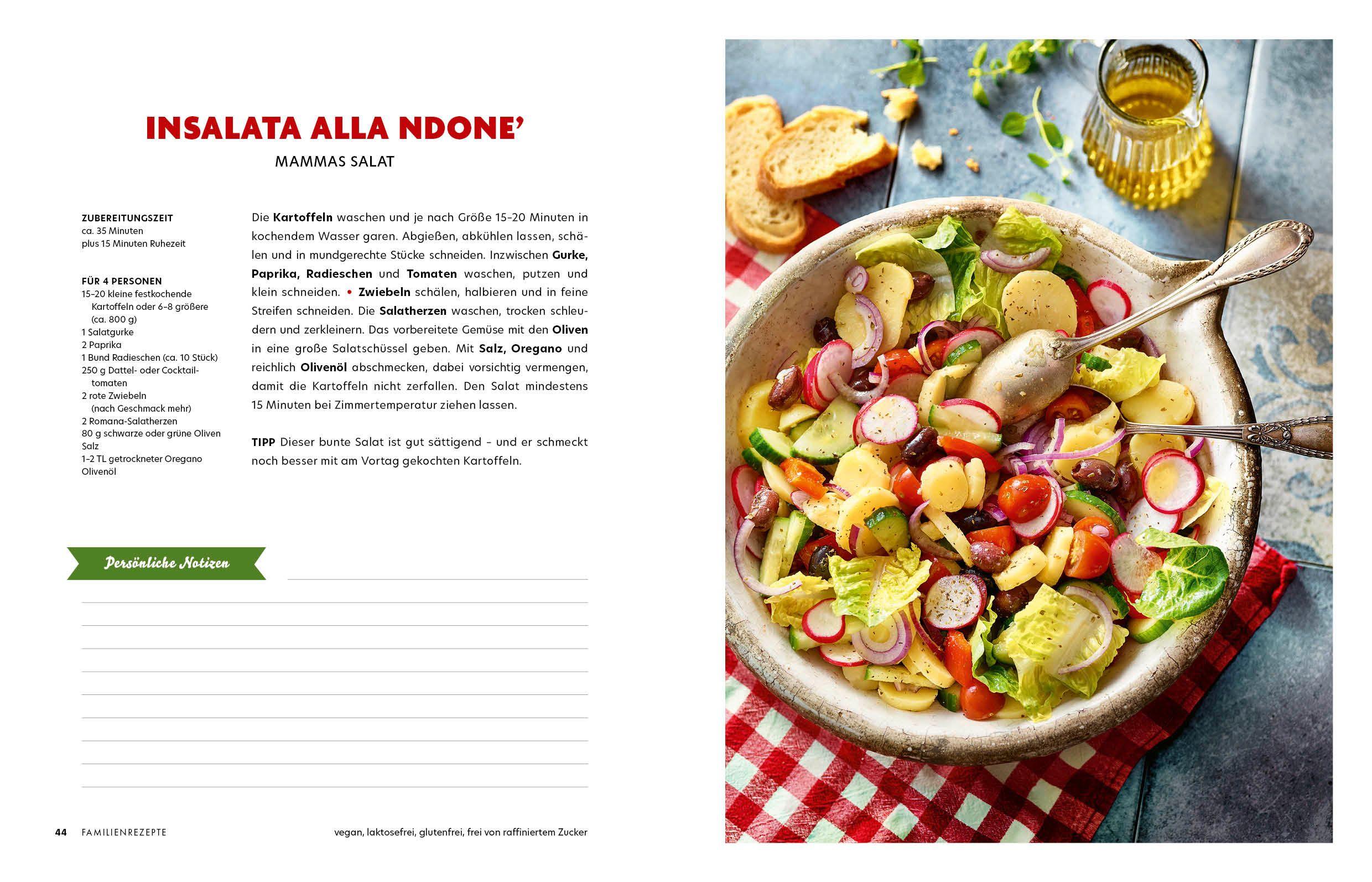 Beispielinhalt (Bild) Mamma Culinaria