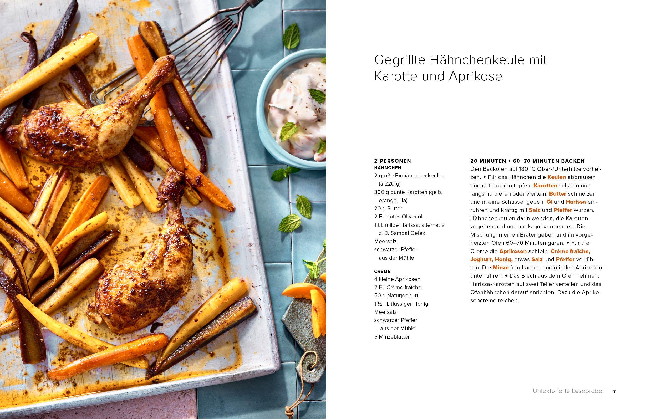 Beispielinhalt (Bild) Sommerküche Blitzrezepte