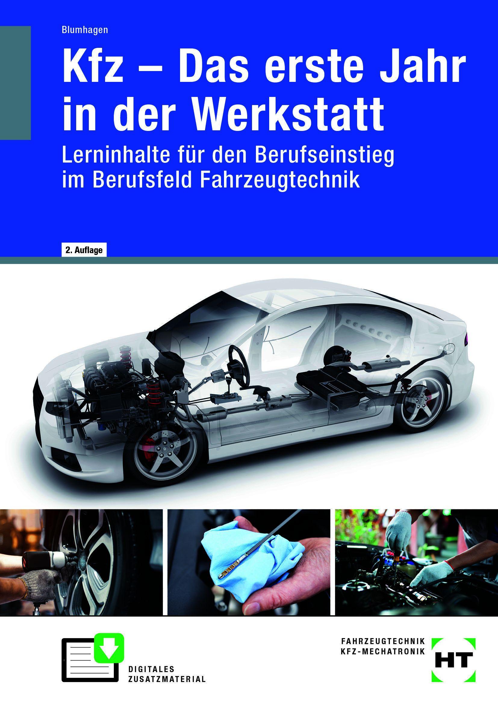 Vorderes Coverbild Kfz - Das erste Jahr in der Werkstatt