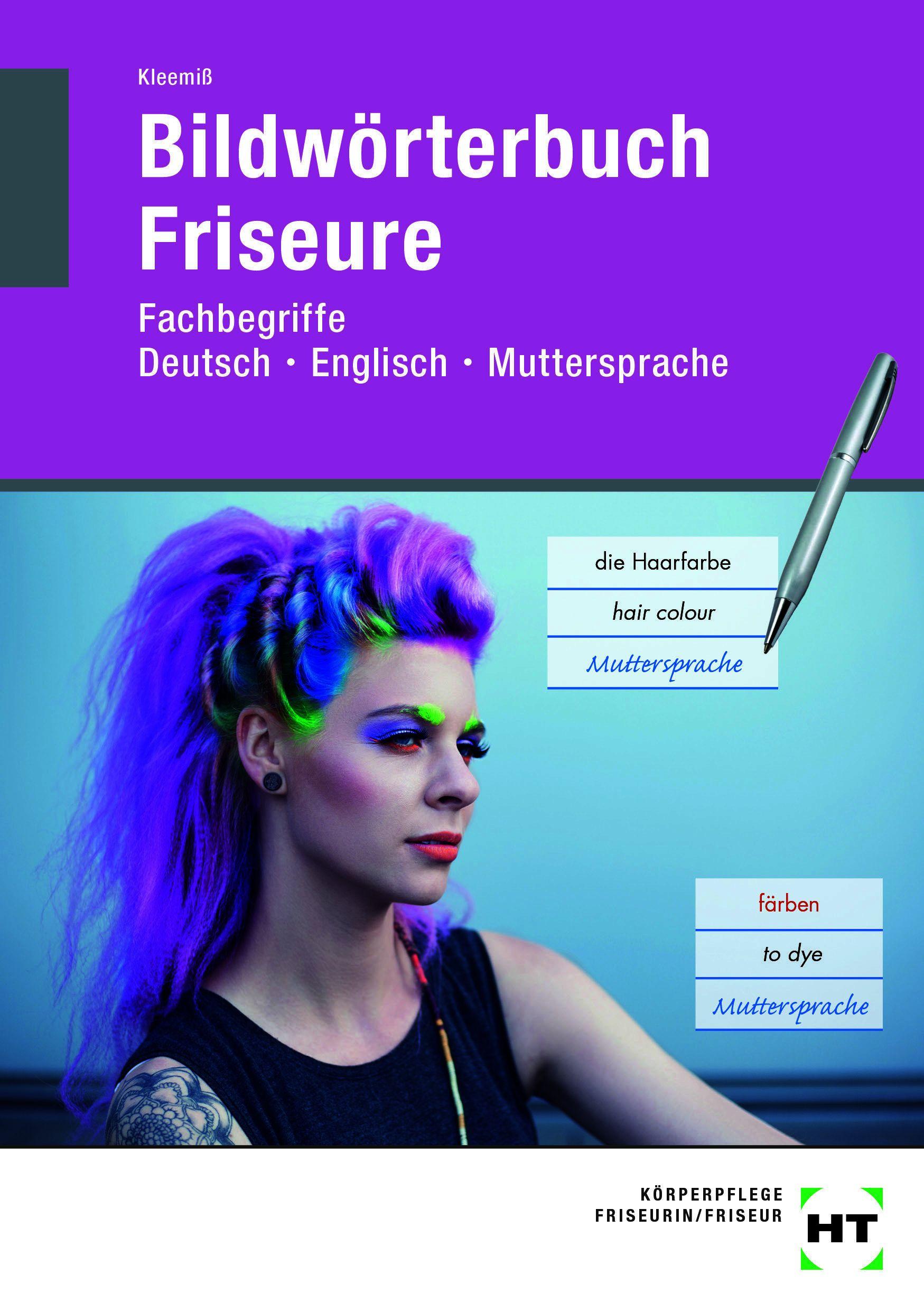 Vorderes Coverbild Bildwörterbuch Friseure