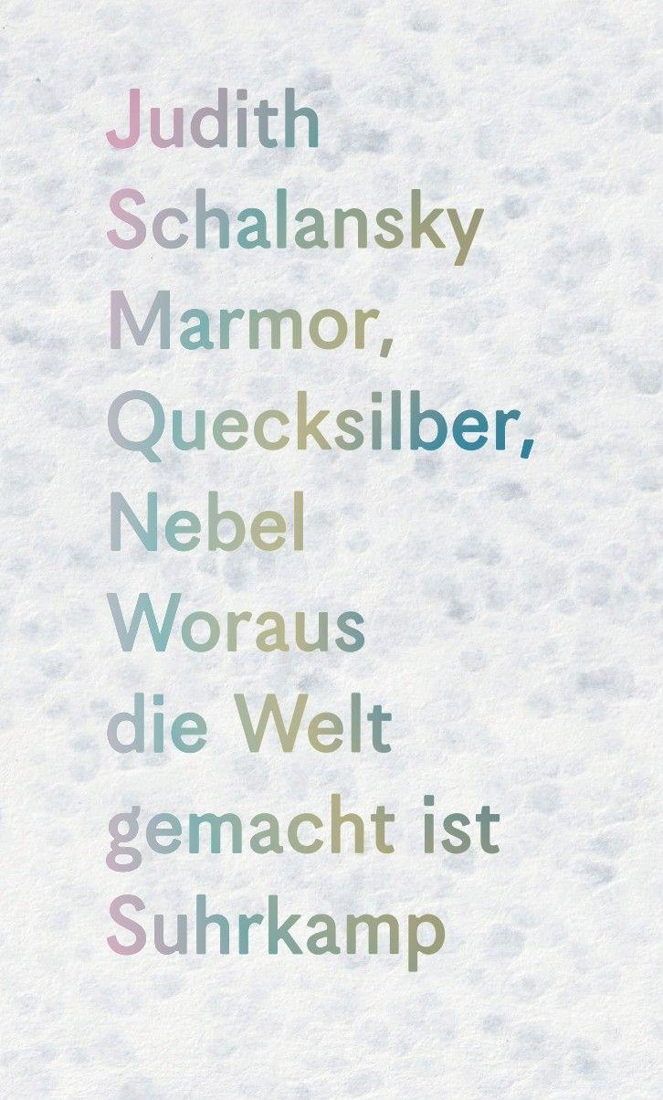 Vorderes Coverbild Marmor, Quecksilber, Nebel