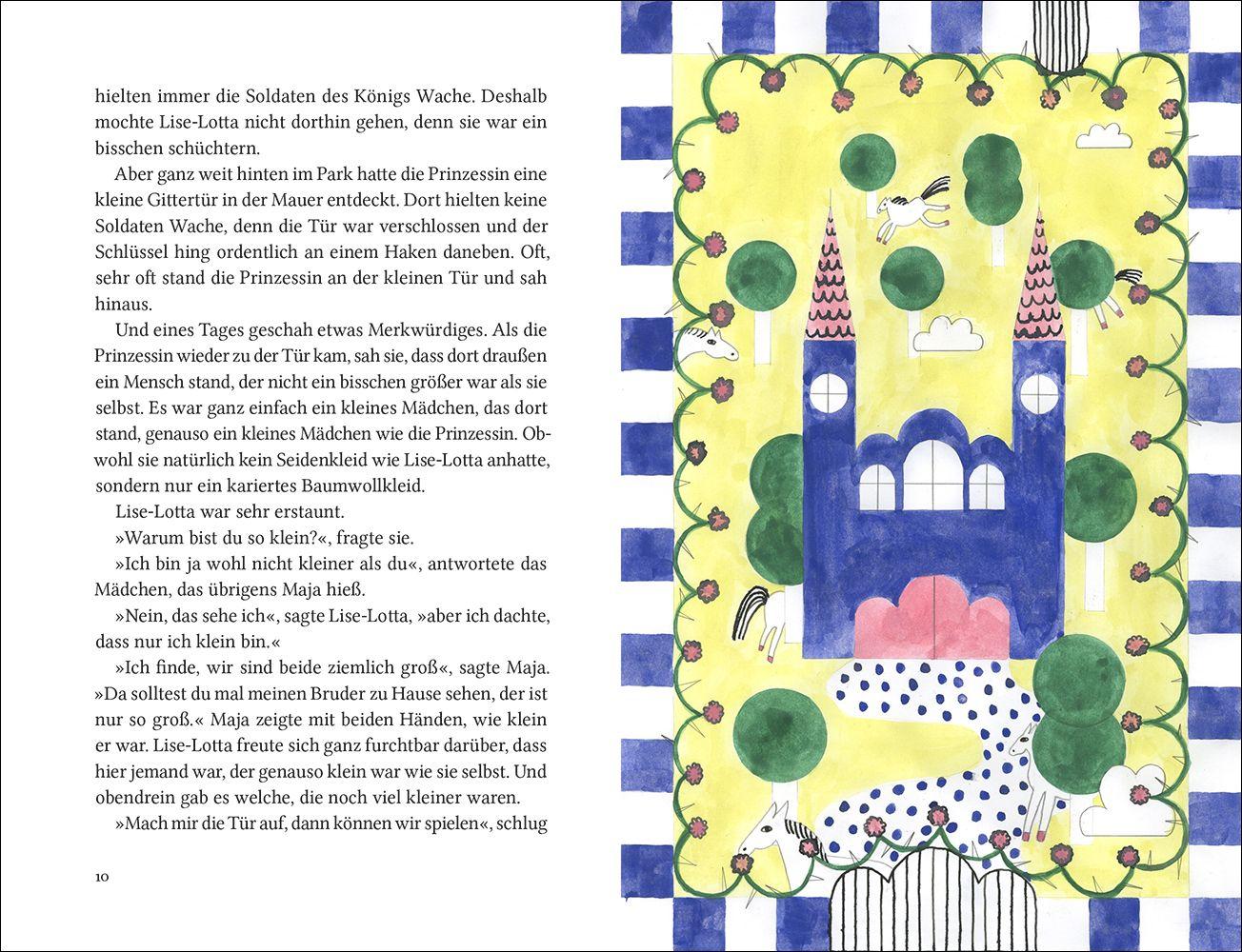 Beispielinhalt (Bild) Die Prinzessin, die nicht spielen wollte