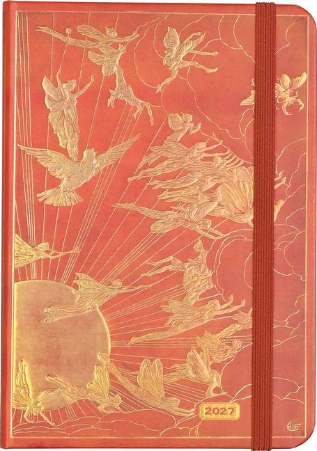 Vorderes Coverbild 2027 Orange Fairy Weekly Planner (16 Months, Sept 2026 to Dec 2027)