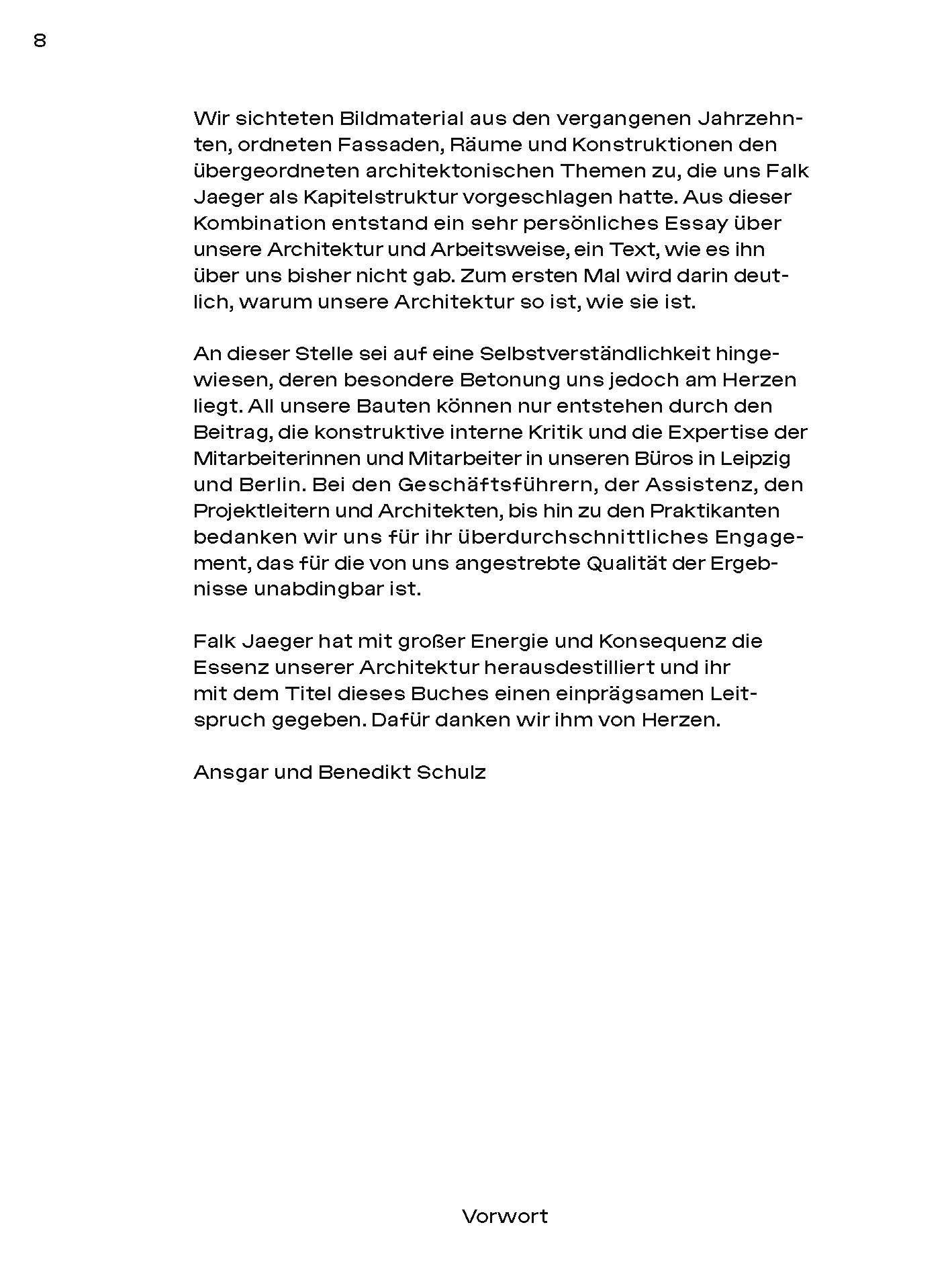 Beispielinhalt (Bild) An der Moderne kein Zweifel