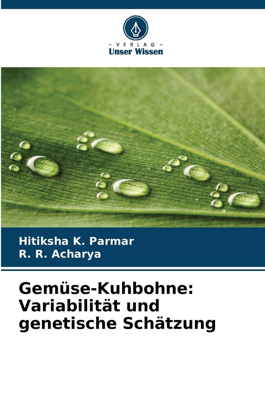 Vorderes Coverbild Gemüse-Kuhbohne: Variabilität und genetische Schätzung