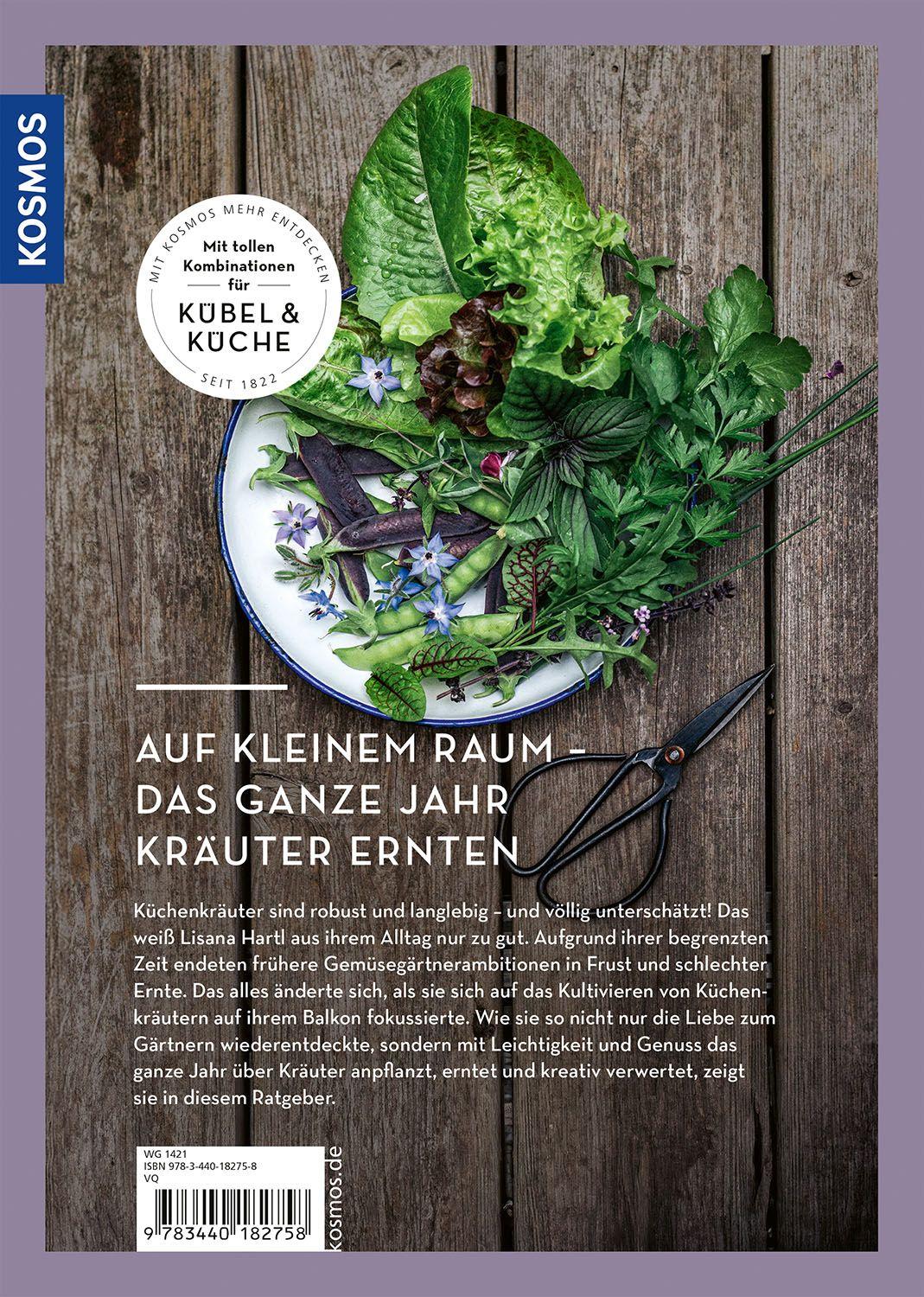 Beispielinhalt (Bild) Balkon-Kräuter-Ernte