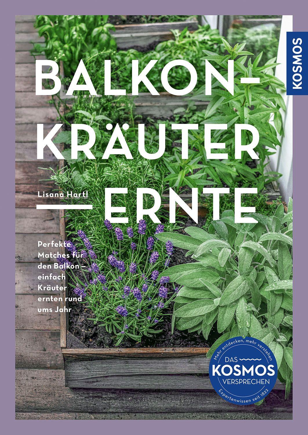 Vorderes Coverbild Balkon-Kräuter-Ernte