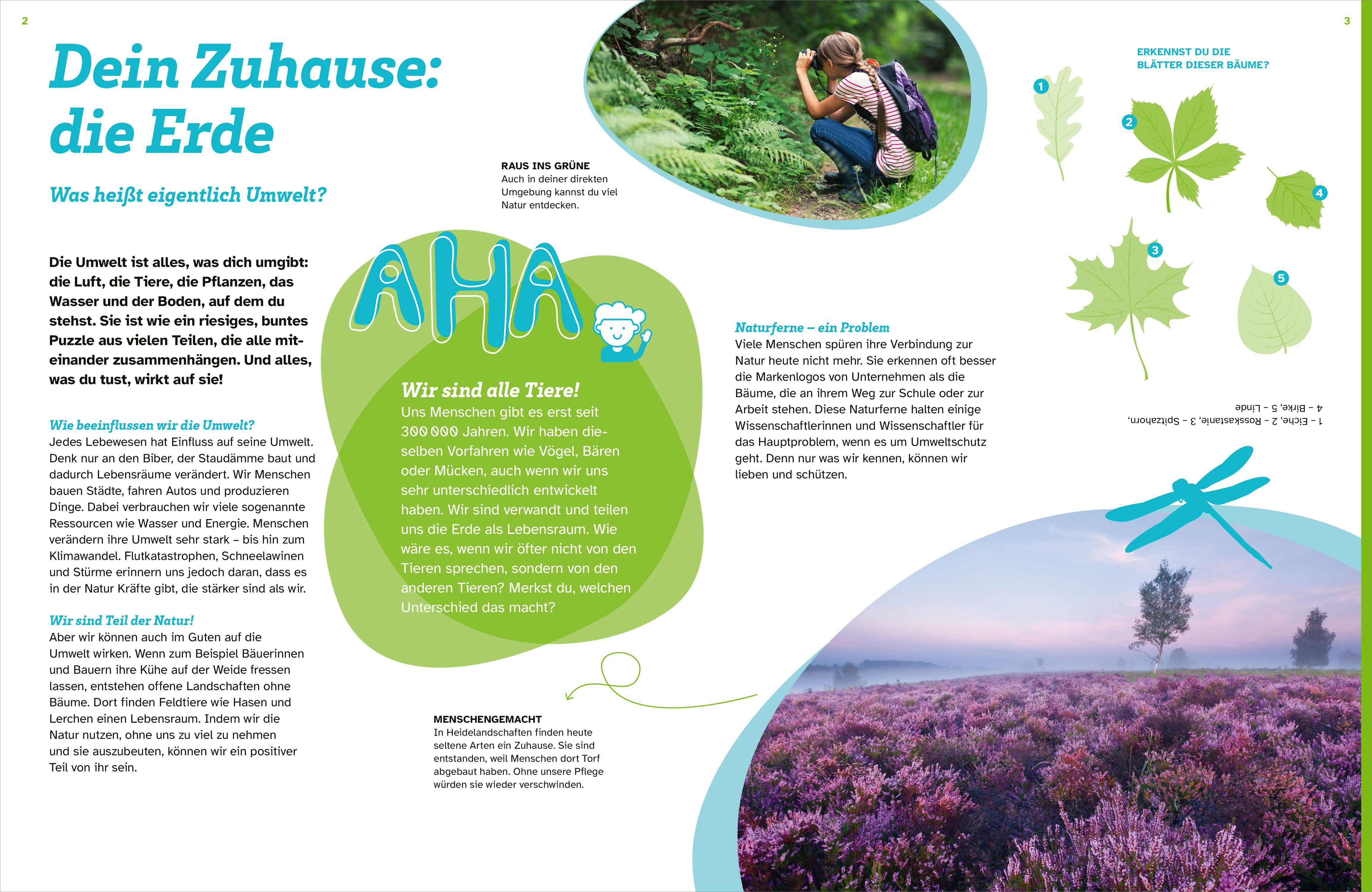 Beispielinhalt (Bild) WAS IST WAS Umwelt schützen. Gemeinsam was bewegen