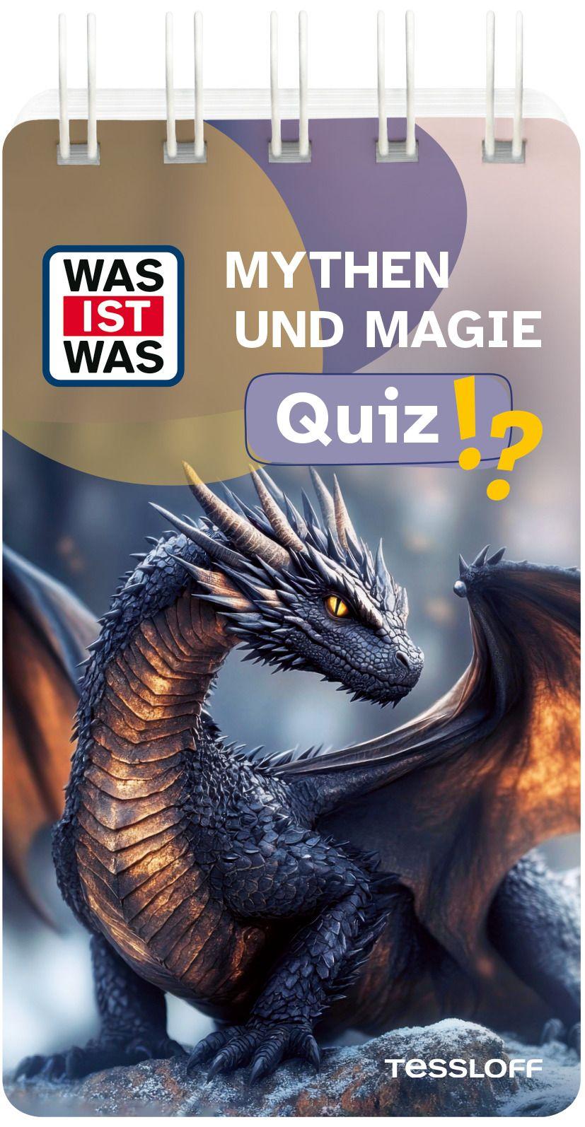 Vorderes Coverbild WAS IST WAS Quiz Mythen und Magie