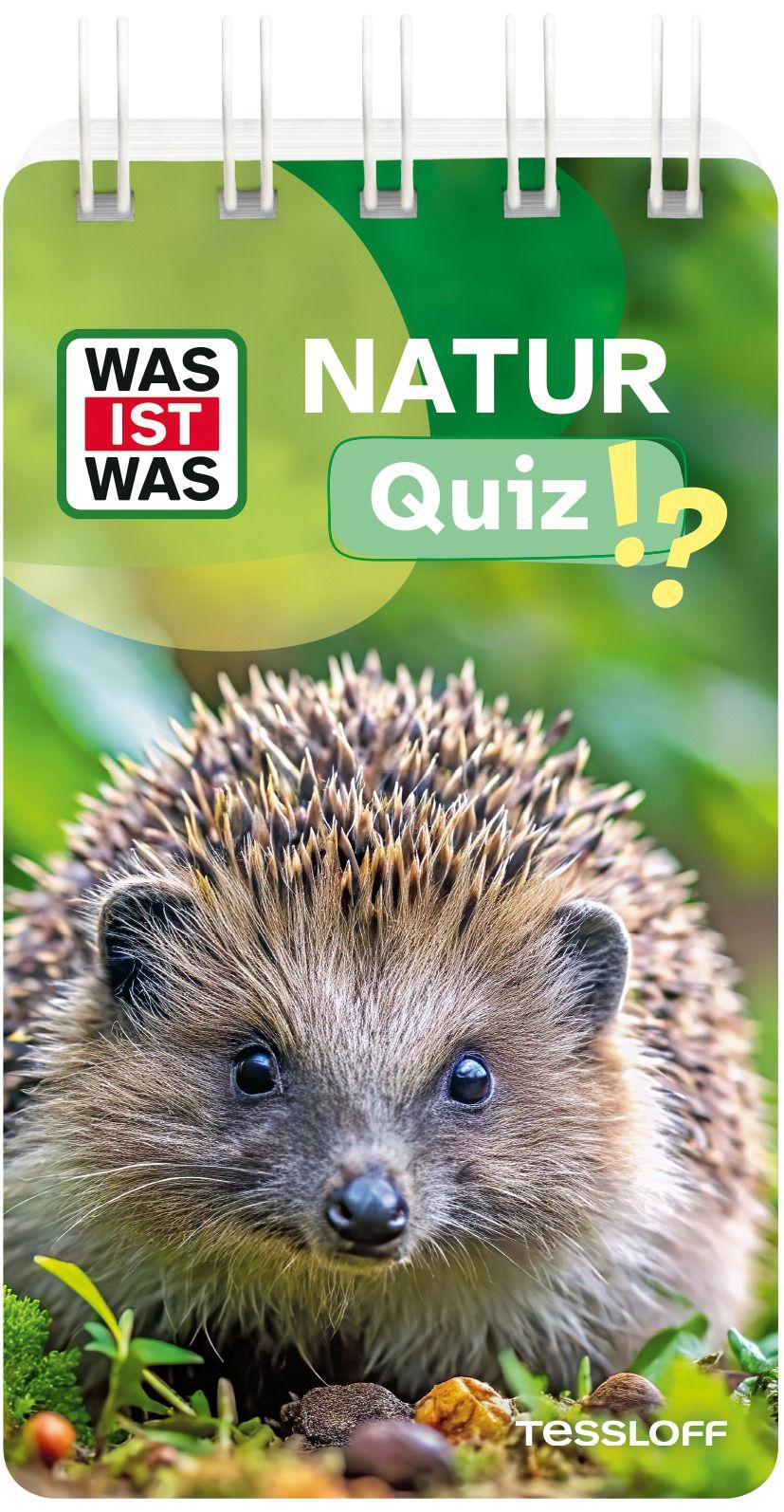 Vorderes Coverbild WAS IST WAS Quiz Natur