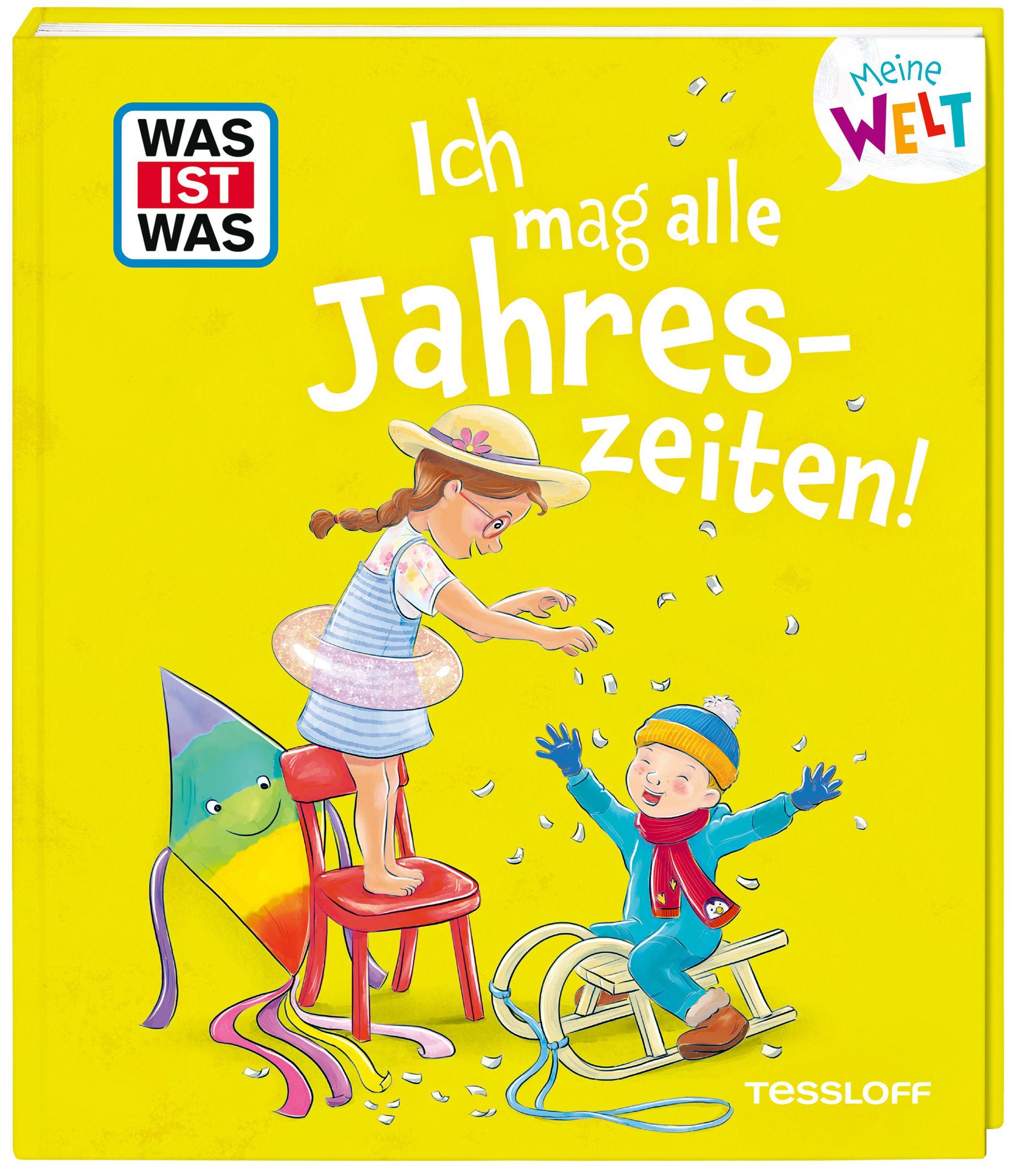 Vorderes Coverbild WAS IST WAS Meine Welt Band 21 Ich mag alle Jahreszeiten!