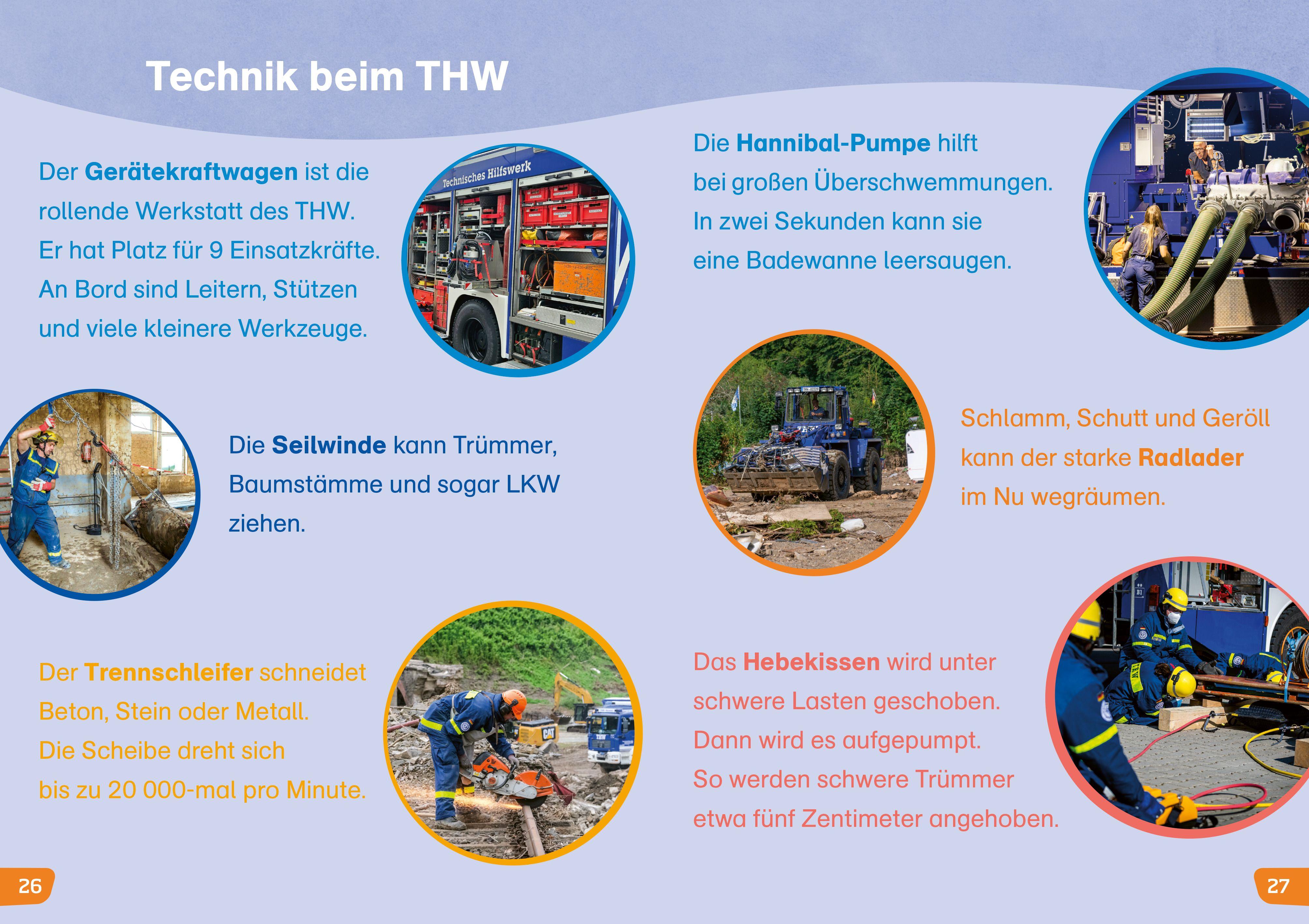 Beispielinhalt (Bild) WAS IST WAS Erstes Lesen easy! Rettungsdienste im Einsatz
