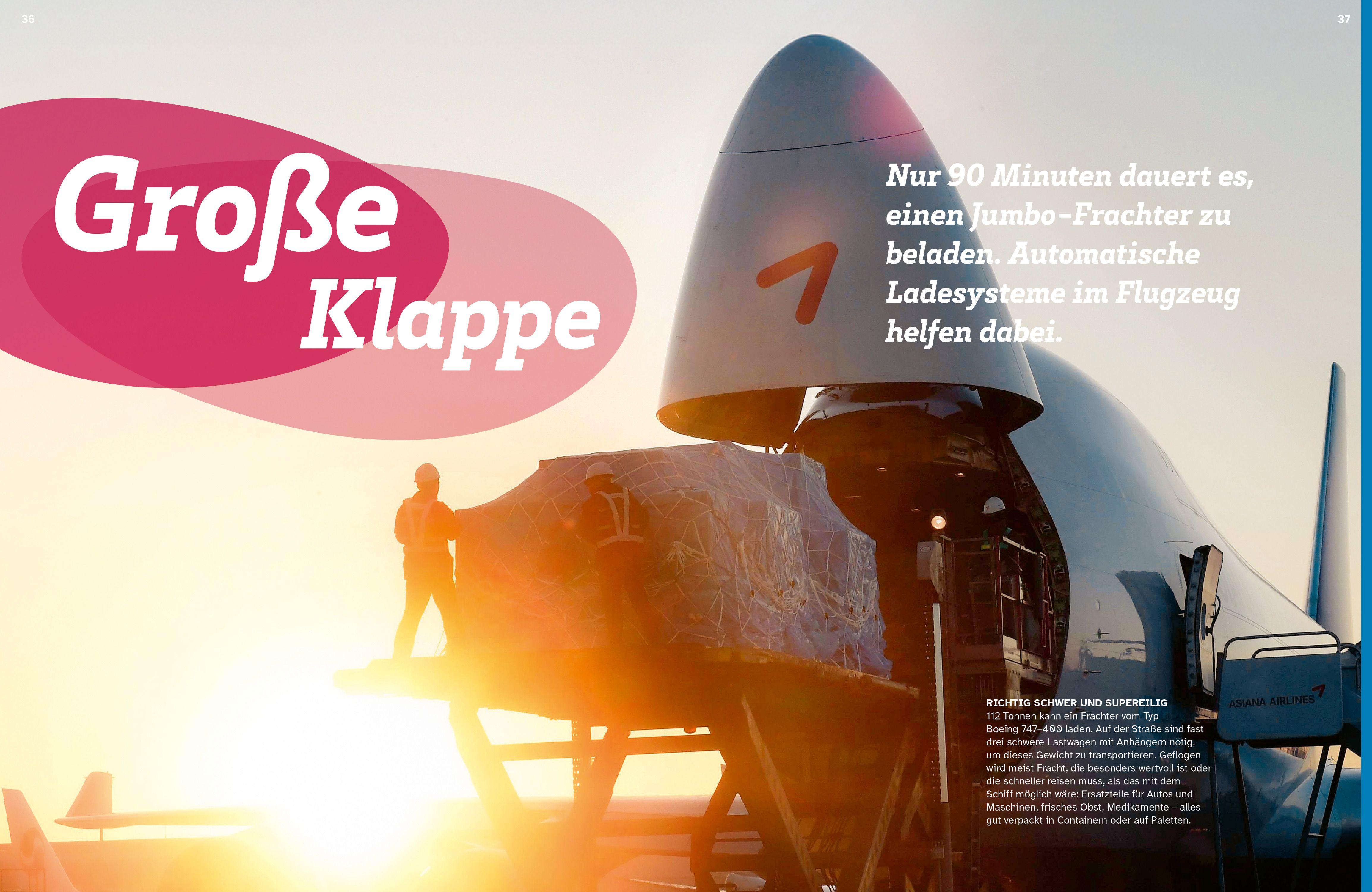 Beispielinhalt (Bild) WAS IST WAS Flugzeuge. Ab durch die Wolken!