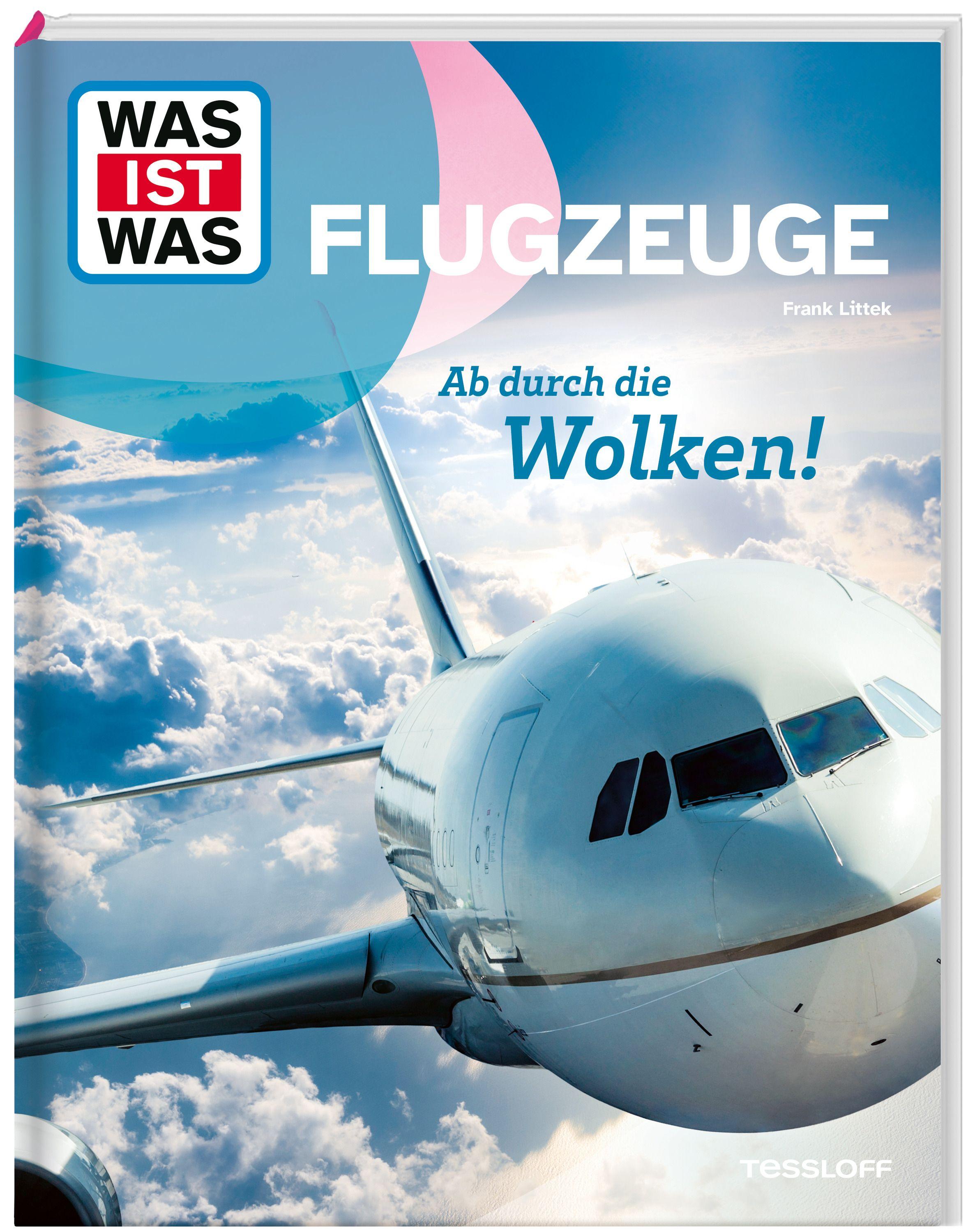 Vorderes Coverbild WAS IST WAS Flugzeuge. Ab durch die Wolken!
