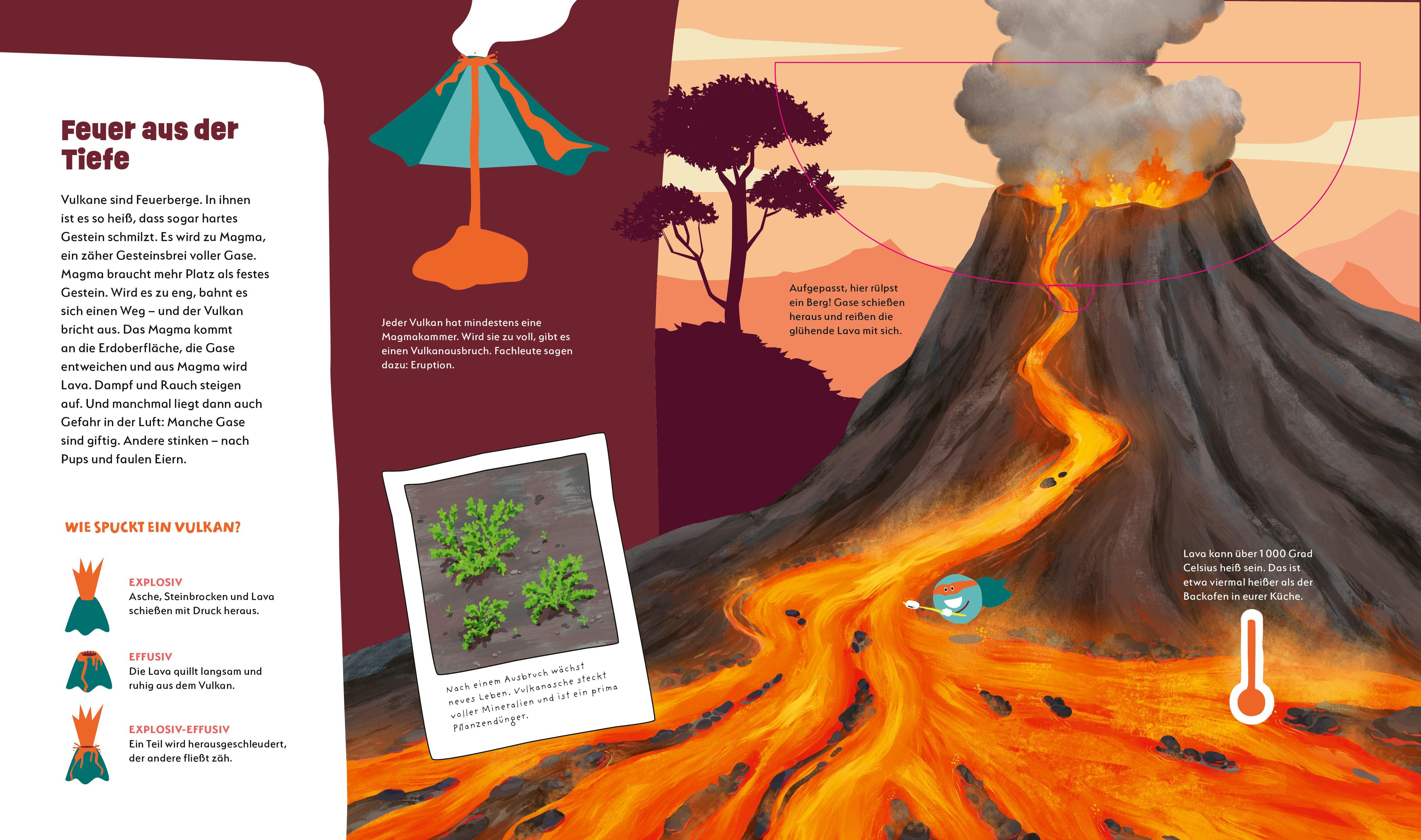 Beispielinhalt (Bild) WAS IST WAS Kids Unsere Erde. Ein Planet voller Leben - und du bist mittendrin!