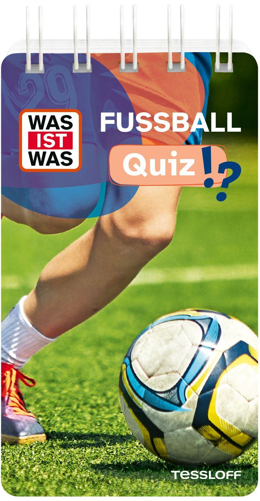 Vorderes Coverbild WAS IST WAS Quiz Fußball