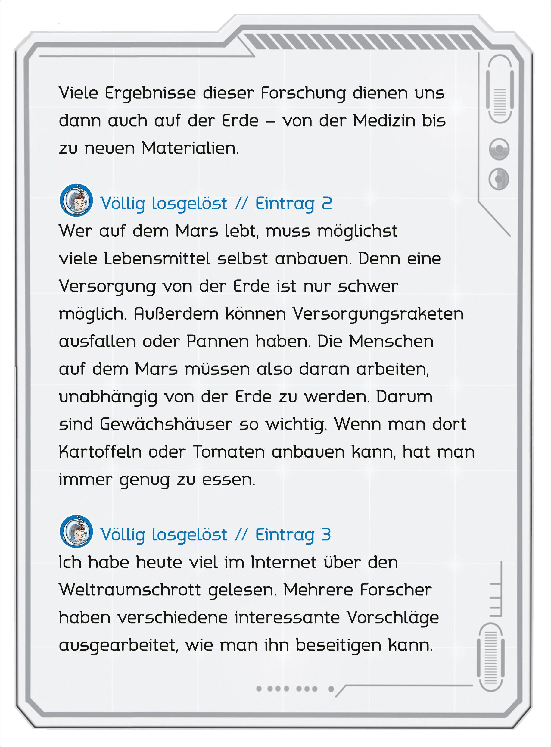 Beispielinhalt (Bild) Der kleine Major Tom. Doppelband.Völlig losgelöst/Rückkehr zur Erde
