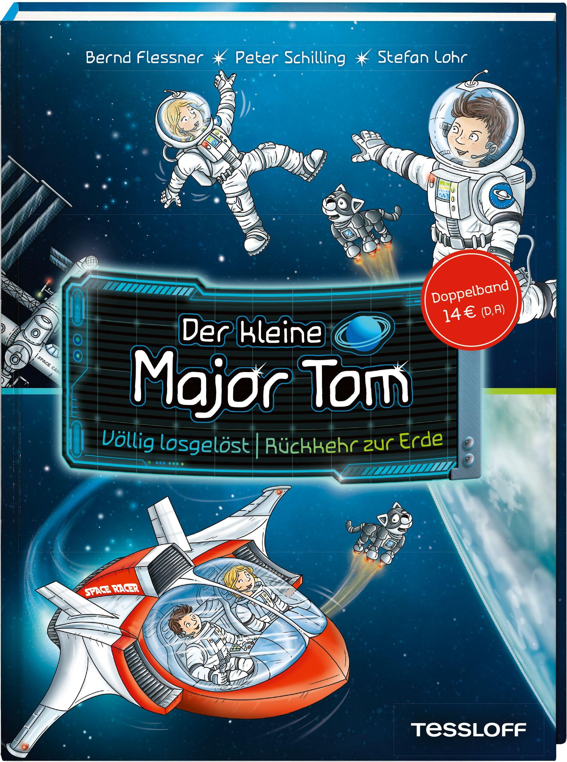 Vorderes Coverbild Der kleine Major Tom. Doppelband.Völlig losgelöst/Rückkehr zur Erde