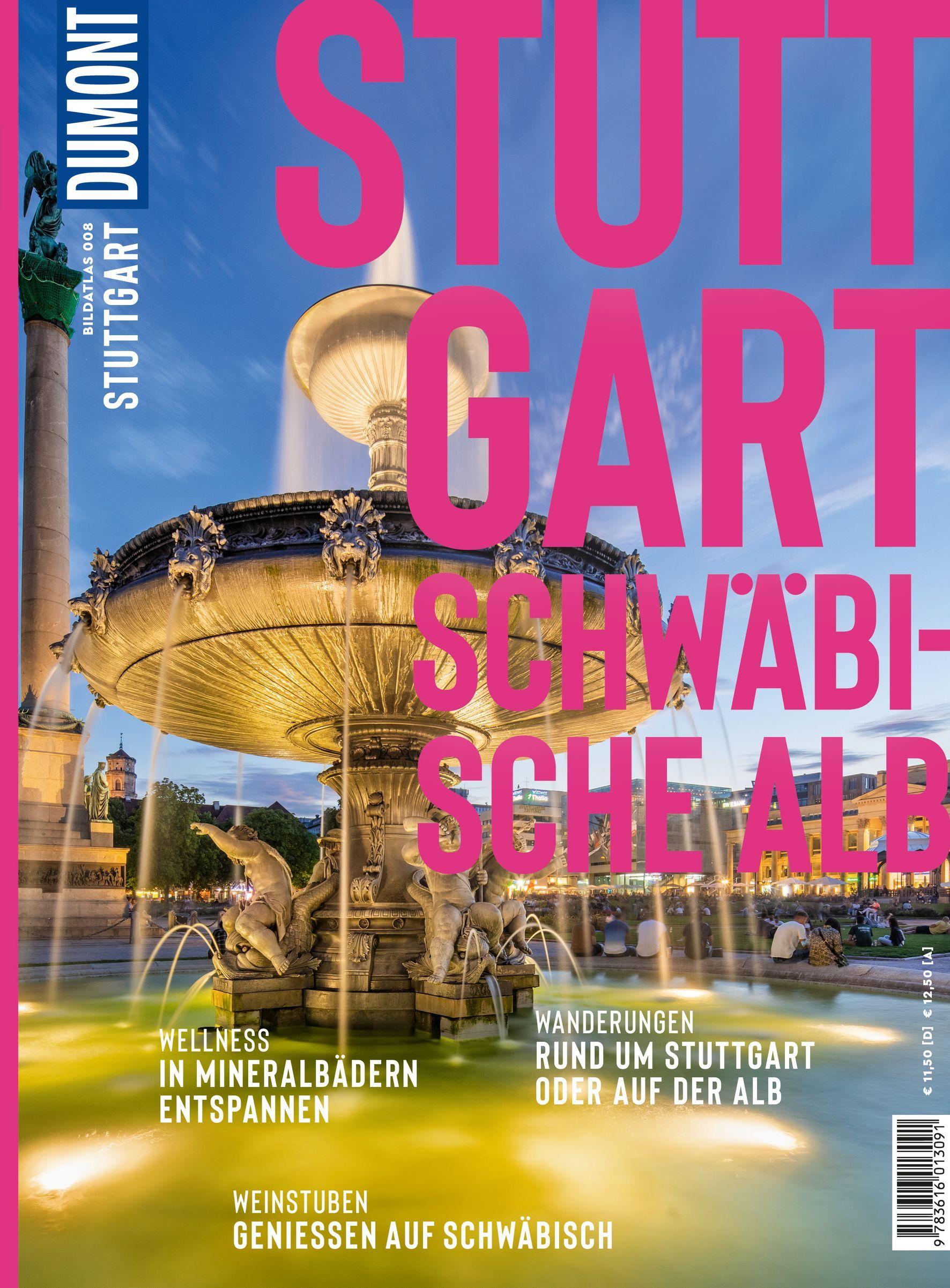 Vorderes Coverbild DuMont Bildatlas Stuttgart